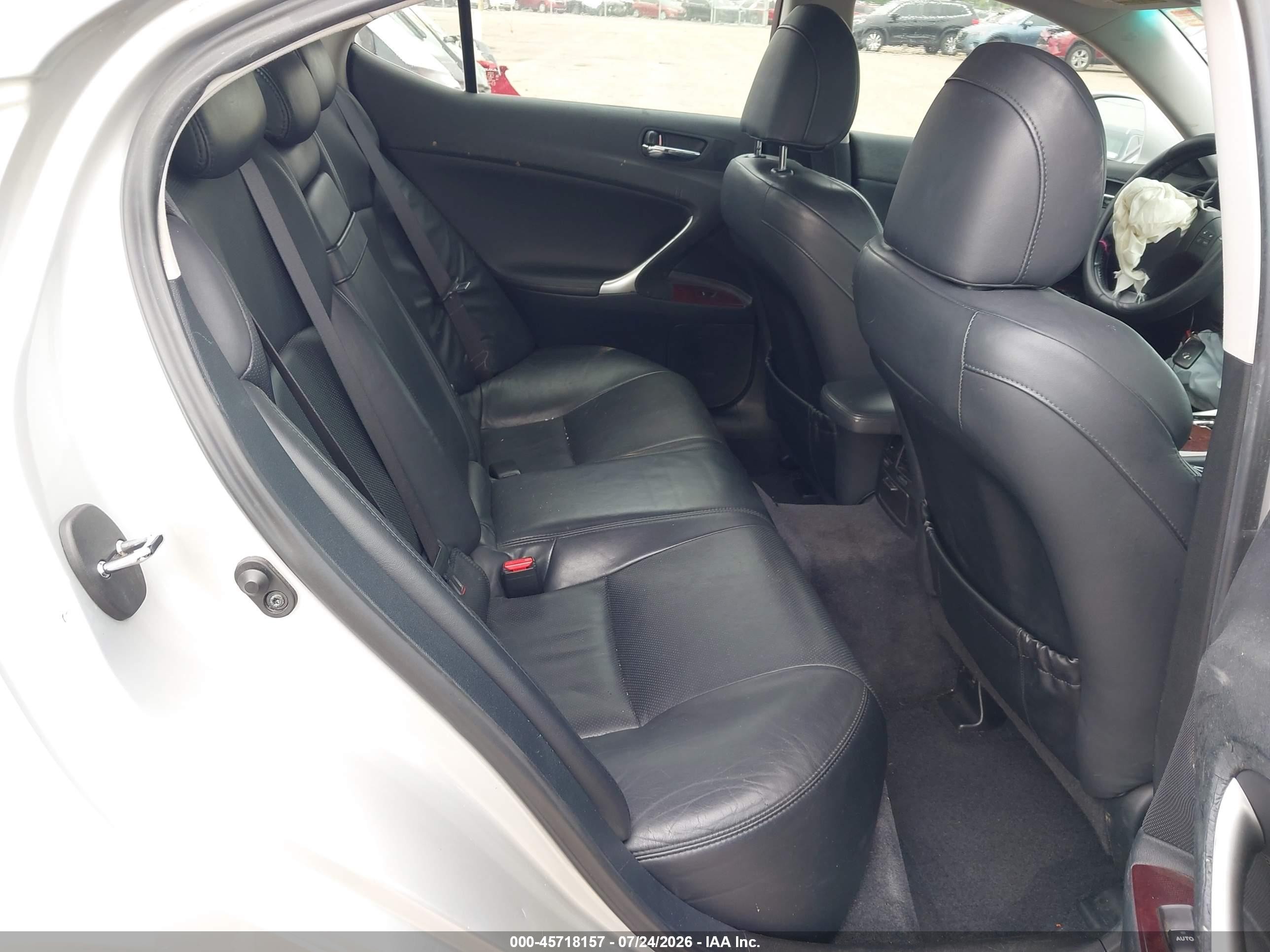 2008 Lexus Is 250   Silver vin: JTHCK262085015977