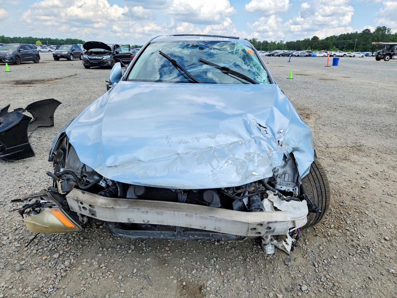 2008 Lexus Is 250 Синий vin: JTHCK262085019057