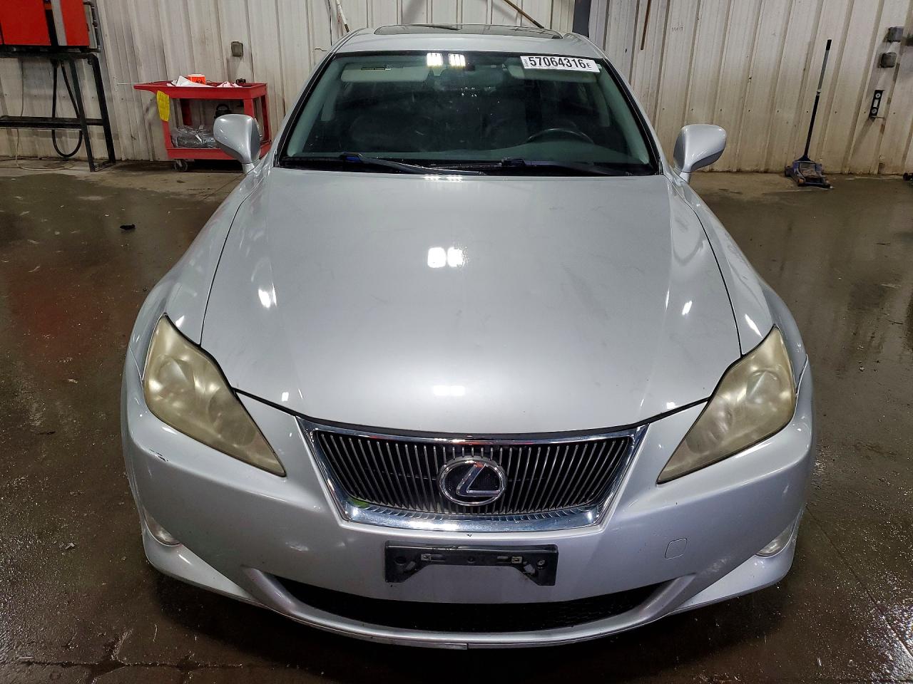 2008 Lexus Is 250 Silver vin: JTHCK262085025604