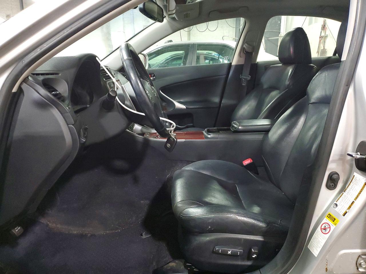 2008 Lexus Is 250 Silver vin: JTHCK262085025604