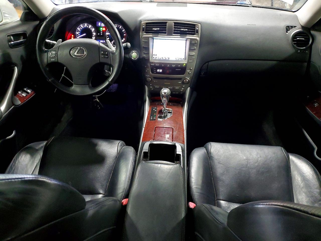 2008 Lexus Is 250 Silver vin: JTHCK262085025604