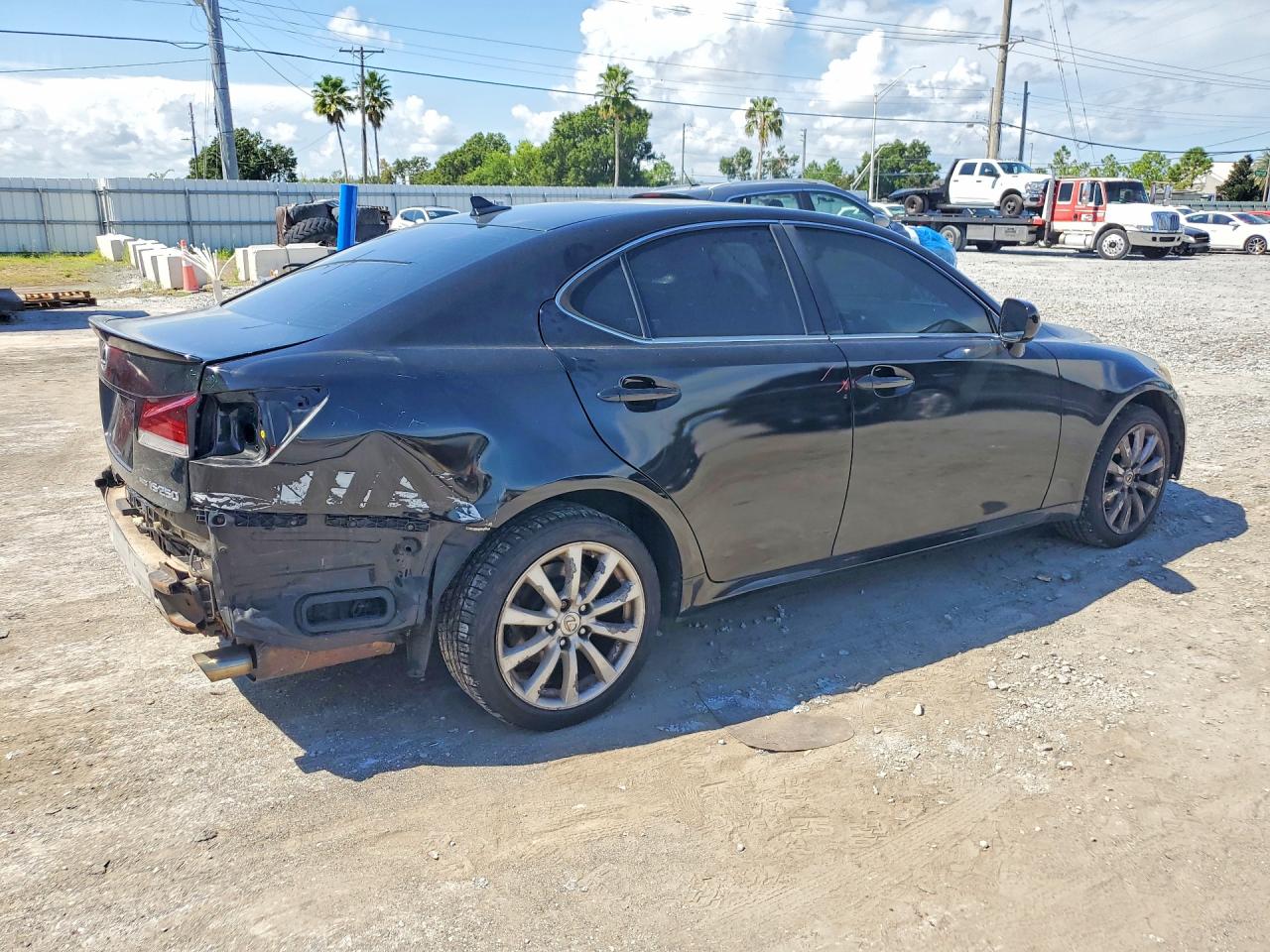 2008 Lexus Is 250 Black vin: JTHCK262085025988