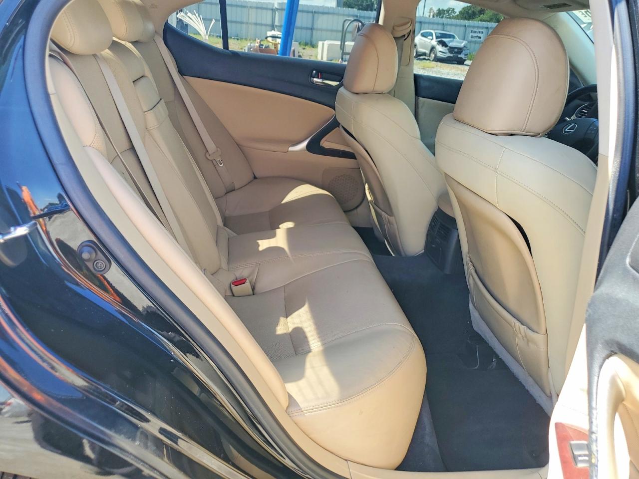 2008 Lexus Is 250 Black vin: JTHCK262085025988