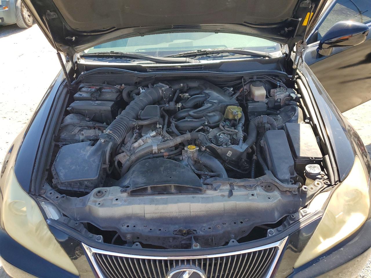 2008 Lexus Is 250 Black vin: JTHCK262085025988