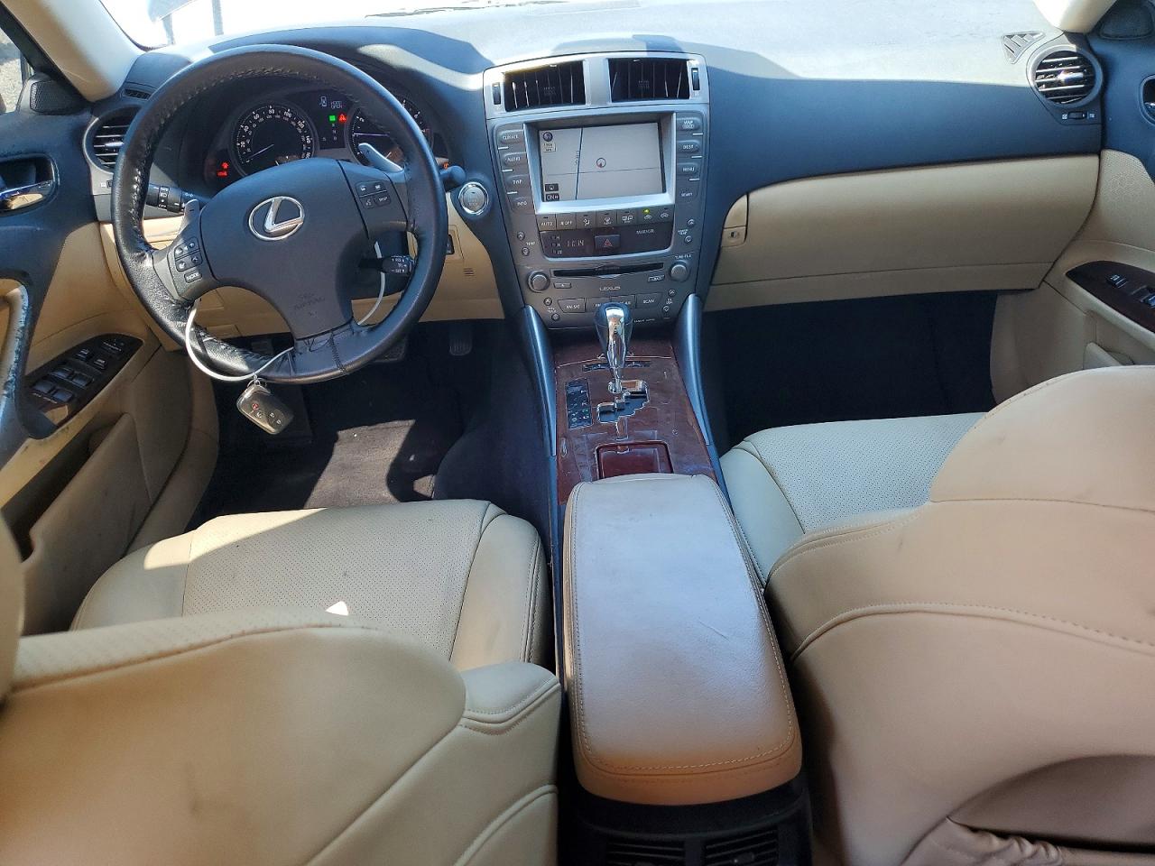 2008 Lexus Is 250 Black vin: JTHCK262085025988