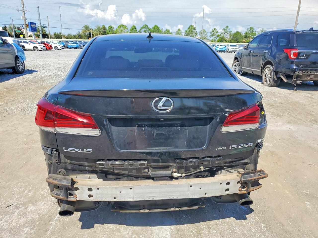 2008 Lexus Is 250 Black vin: JTHCK262085025988