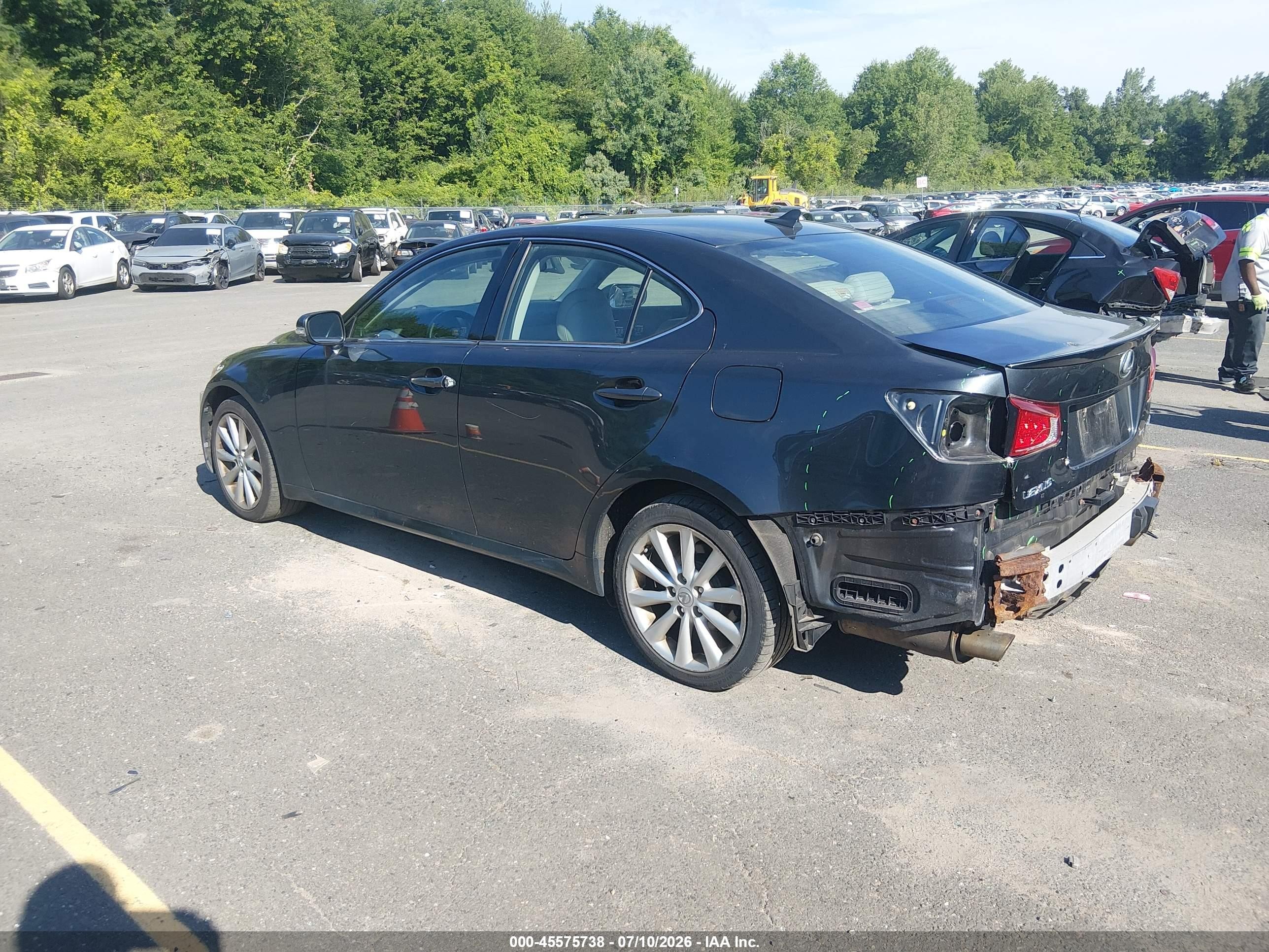2009 Lexus Is 250   Gray vin: JTHCK262092031907