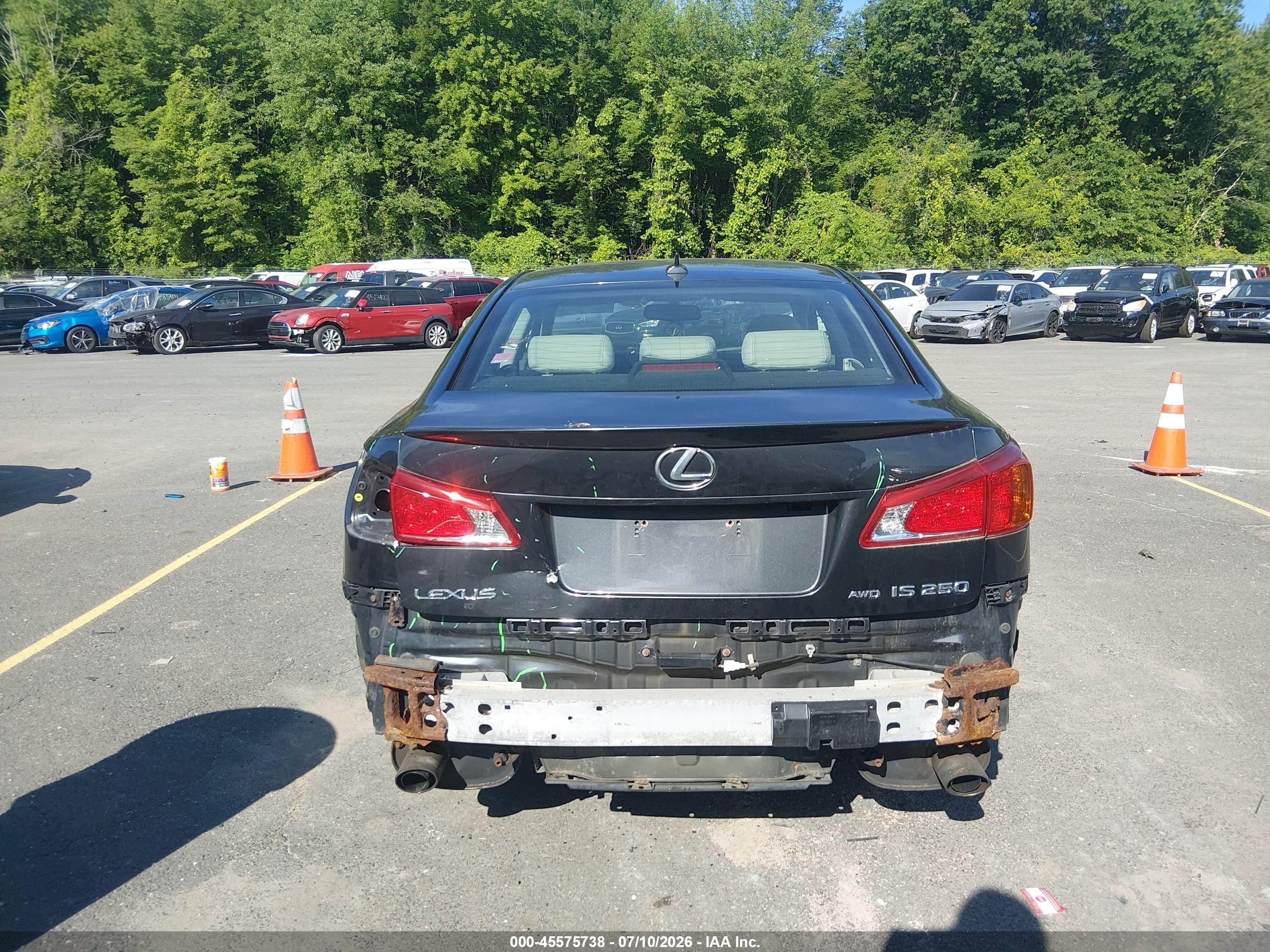 2009 Lexus Is 250   Gray vin: JTHCK262092031907