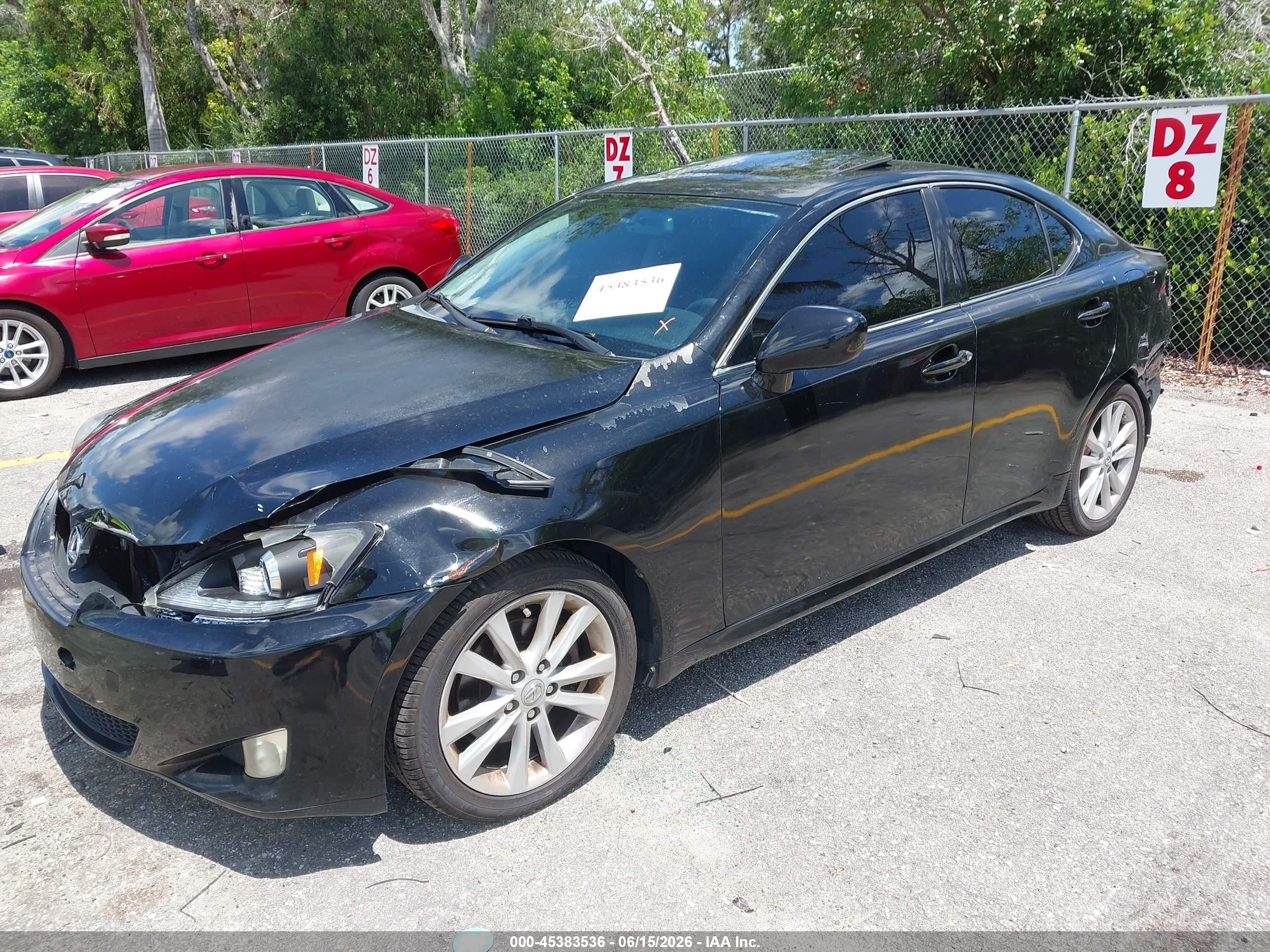 2006 Lexus Is 250   Черный vin: JTHCK262162000984