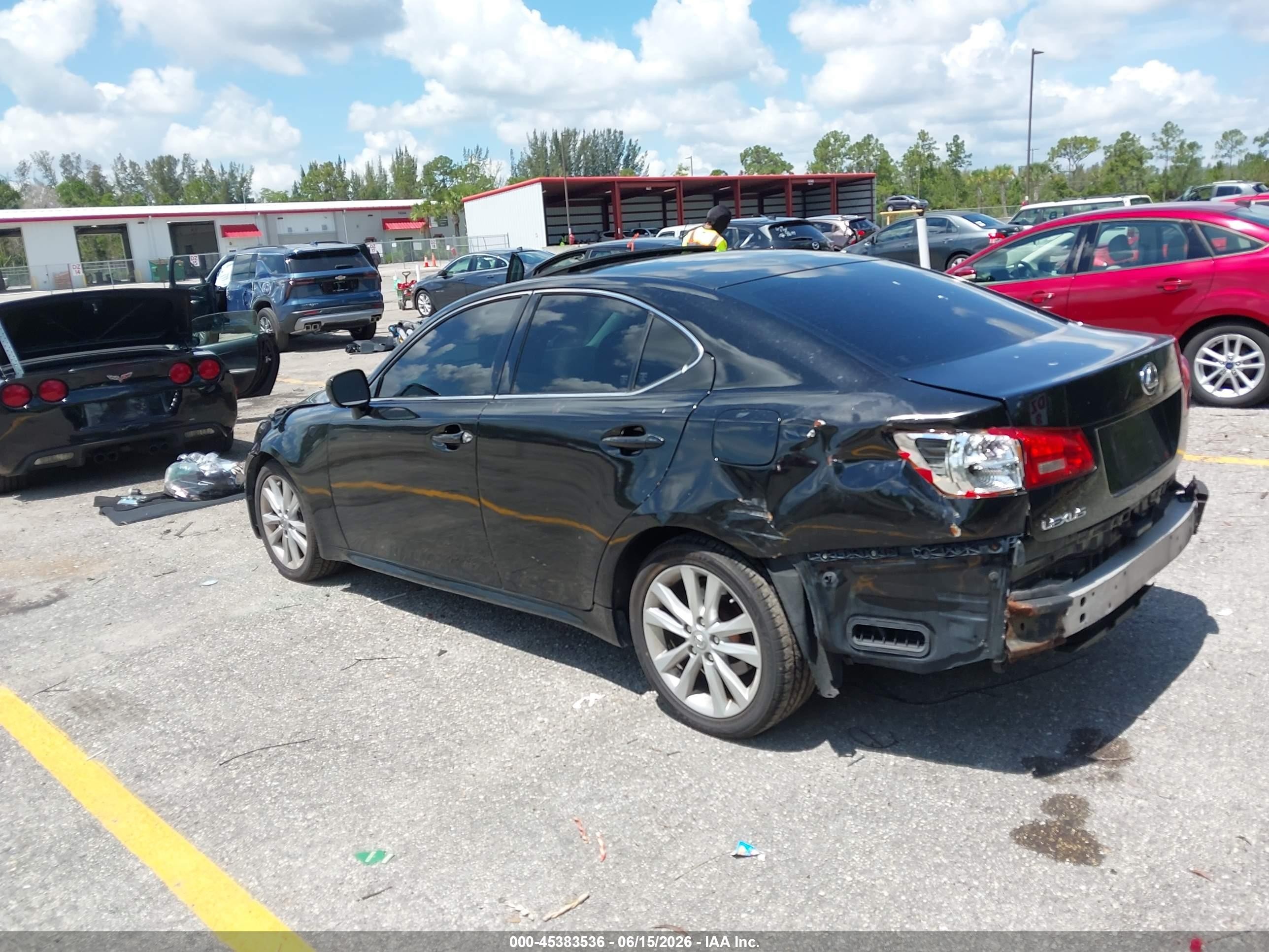 2006 Lexus Is 250   Черный vin: JTHCK262162000984