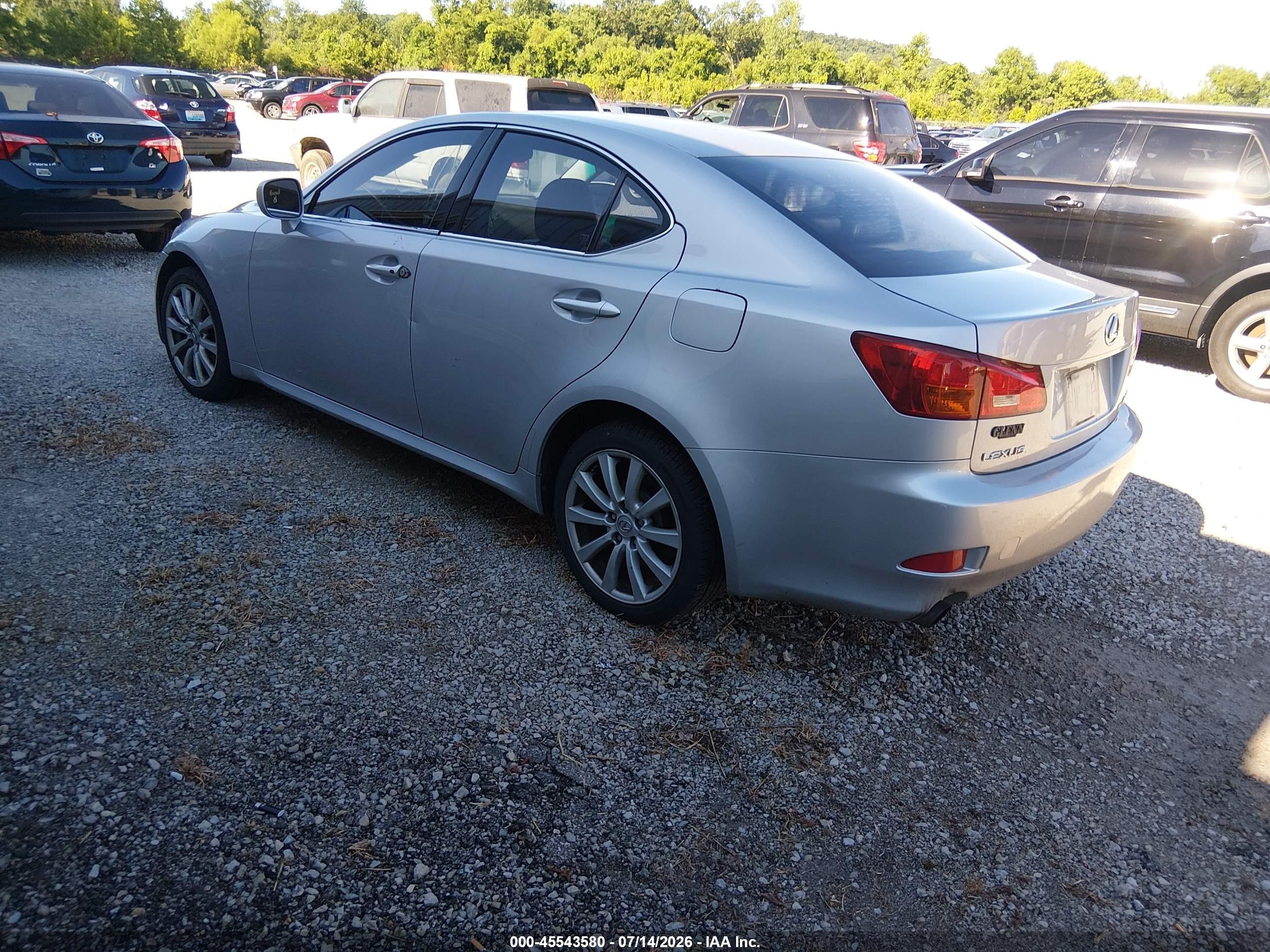 2006 Lexus Is 250   Gray vin: JTHCK262162008437