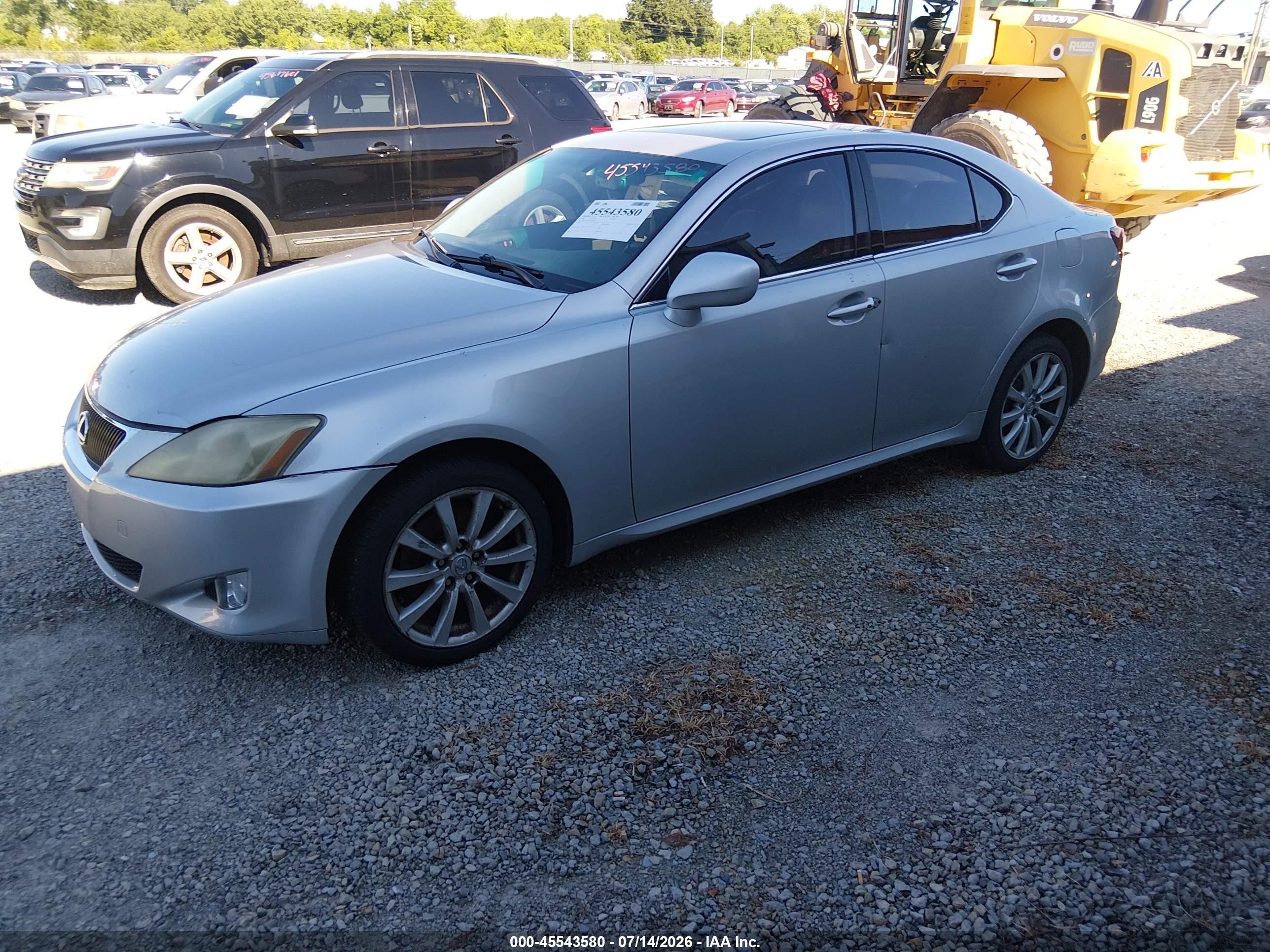 2006 Lexus Is 250   Gray vin: JTHCK262162008437