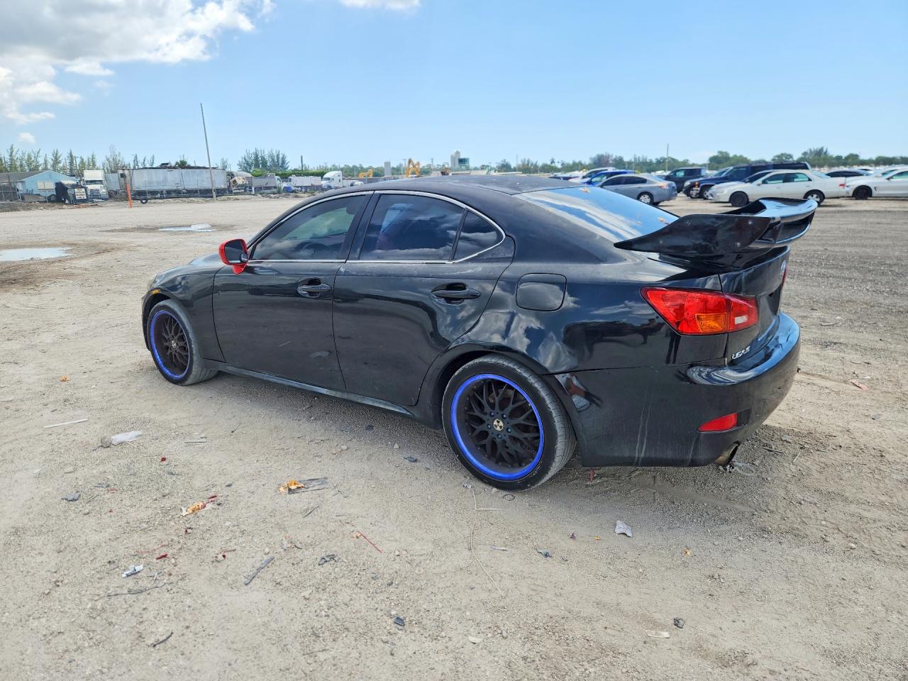 2006 Lexus Is 250 Black vin: JTHCK262165003446