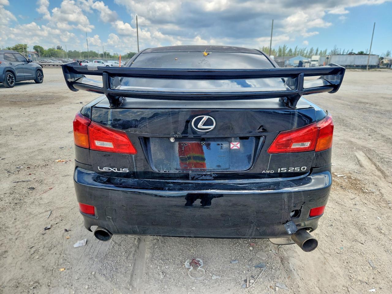 2006 Lexus Is 250 Black vin: JTHCK262165003446