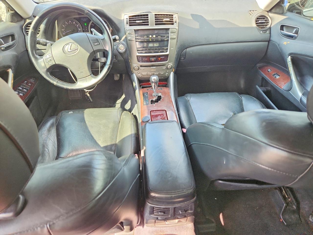 2007 Lexus Is 250 Black vin: JTHCK262175012875