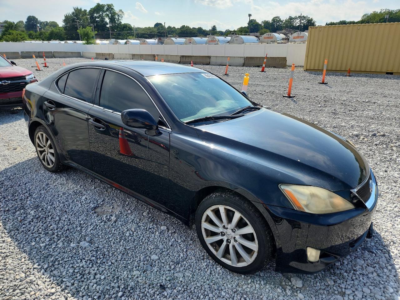 2007 Lexus Is 250 Black vin: JTHCK262175012875