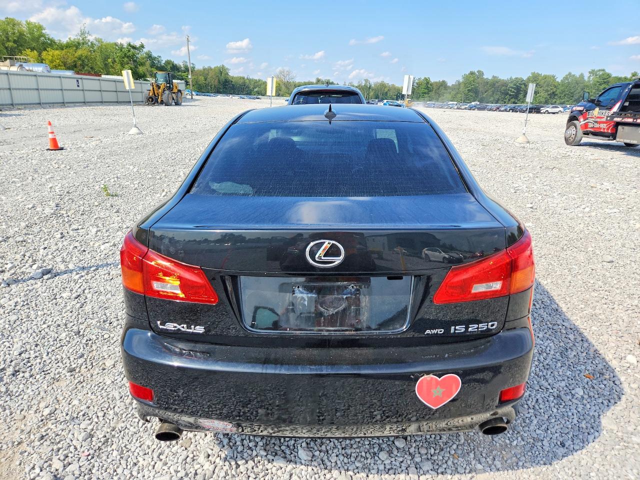 2007 Lexus Is 250 Black vin: JTHCK262175012875