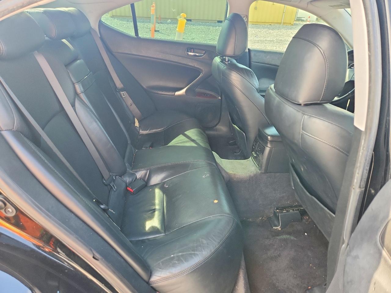 2007 Lexus Is 250 Black vin: JTHCK262175012875