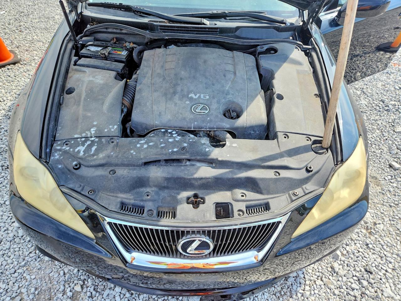 2007 Lexus Is 250 Black vin: JTHCK262175012875