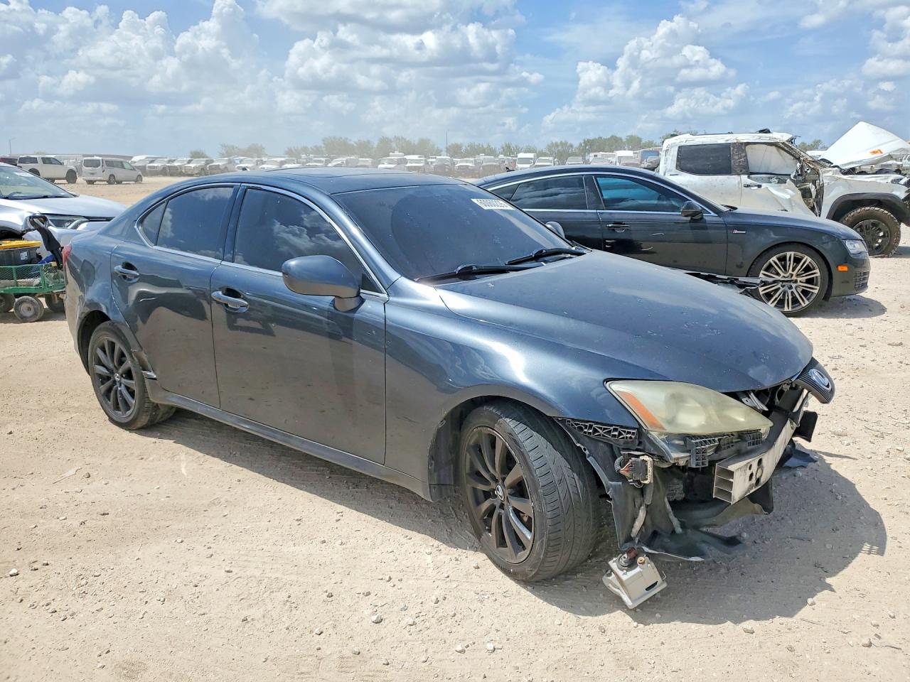 2008 Lexus Is 250 Gray vin: JTHCK262182024057