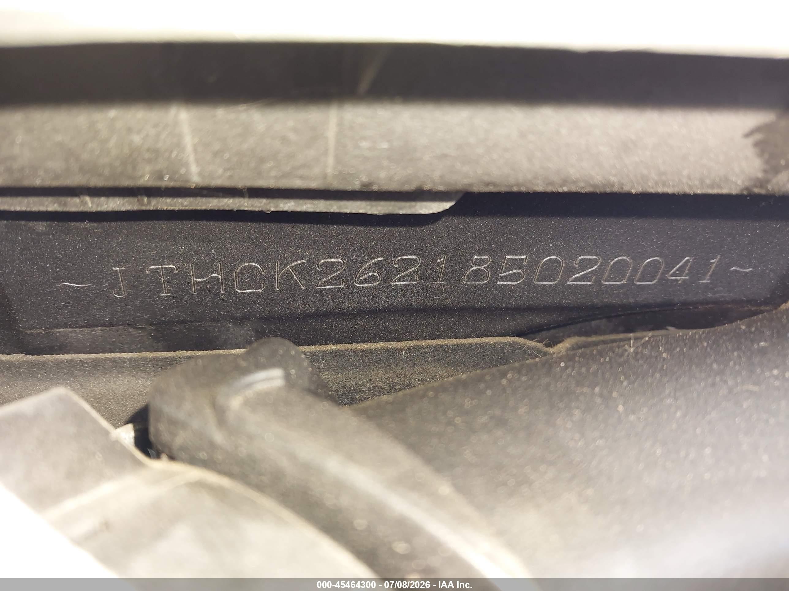2008 Lexus Is 250   Black vin: JTHCK262185020041