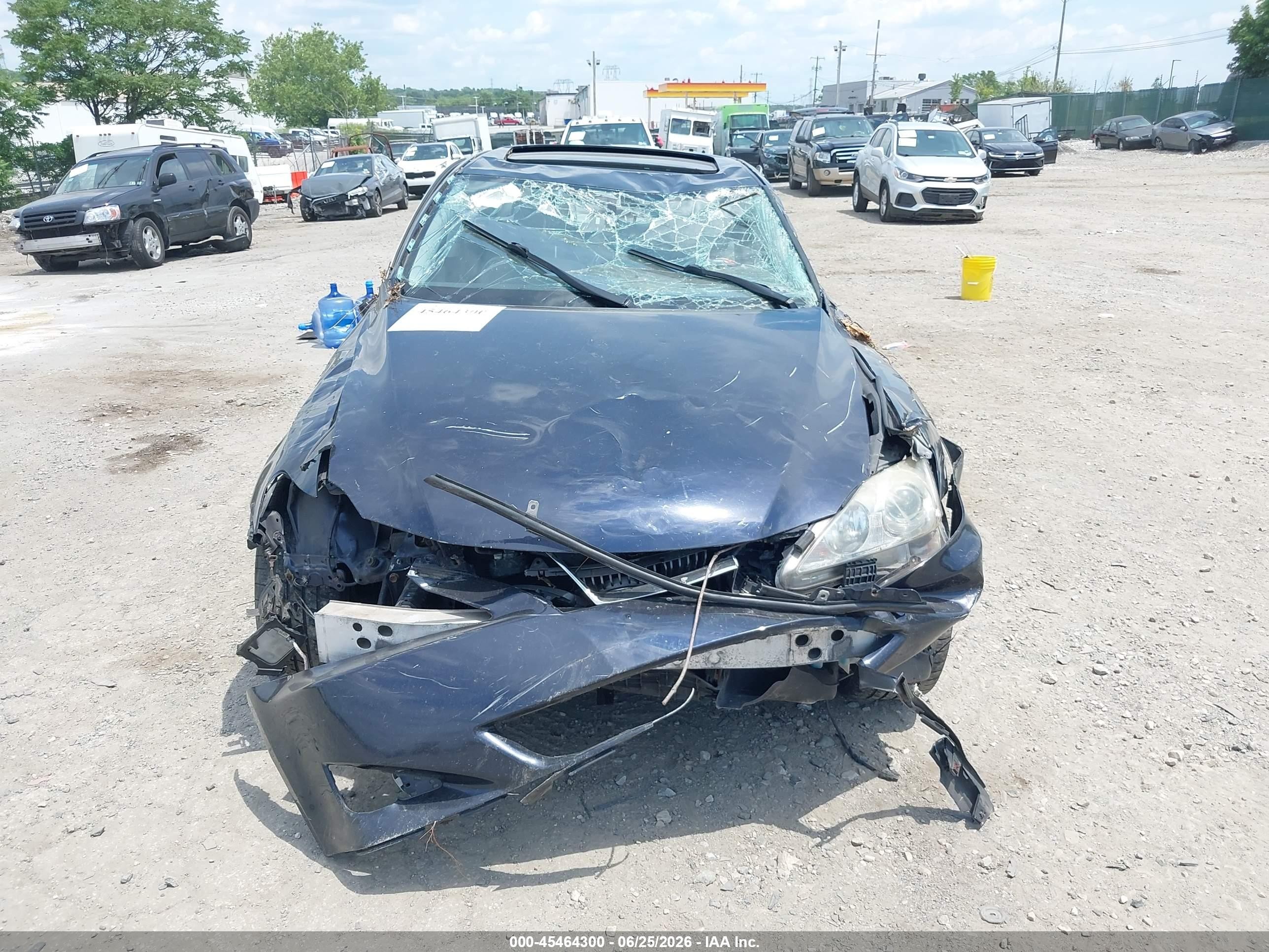 2008 Lexus Is 250   Black vin: JTHCK262185020041