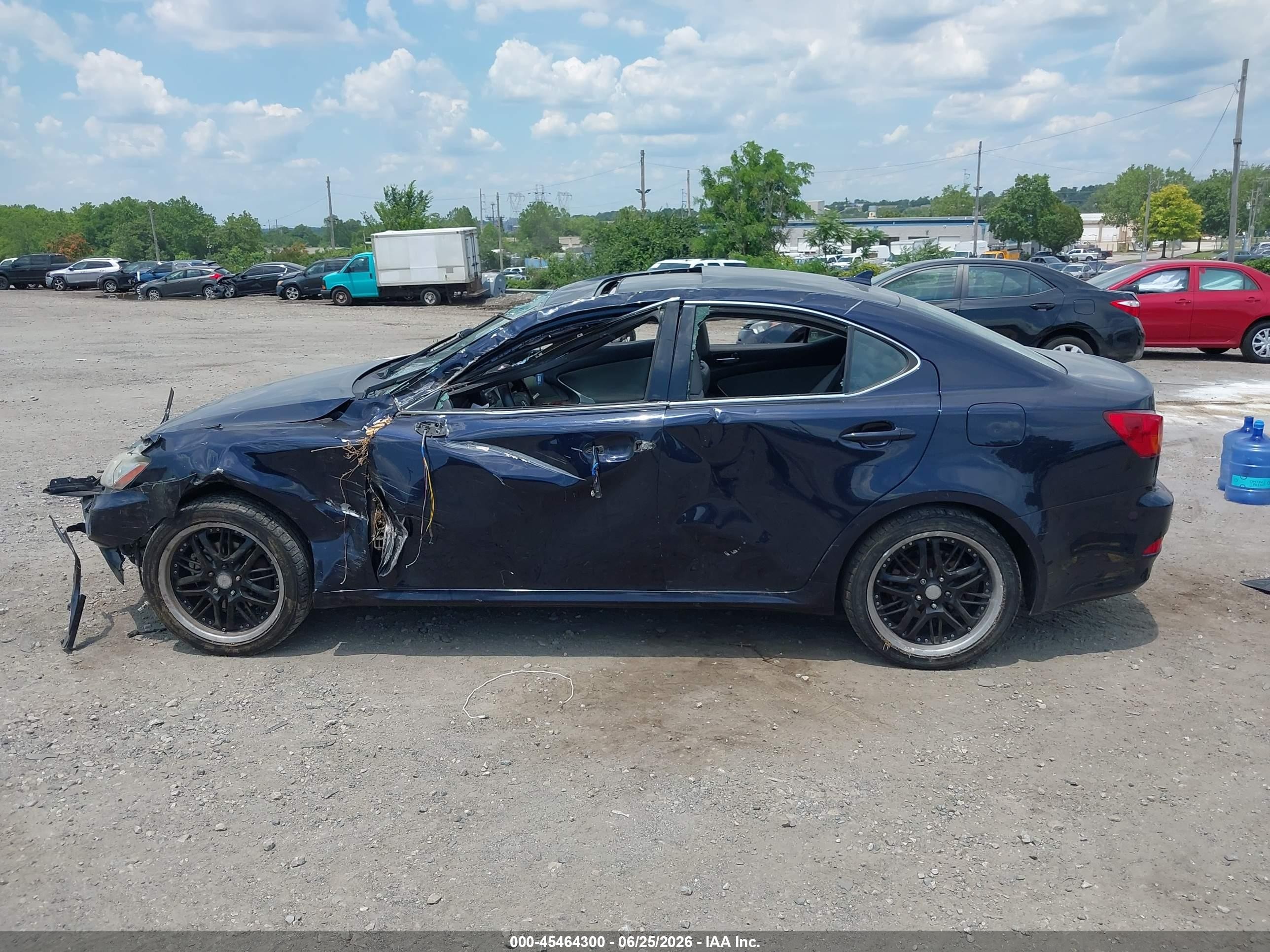 2008 Lexus Is 250   Black vin: JTHCK262185020041