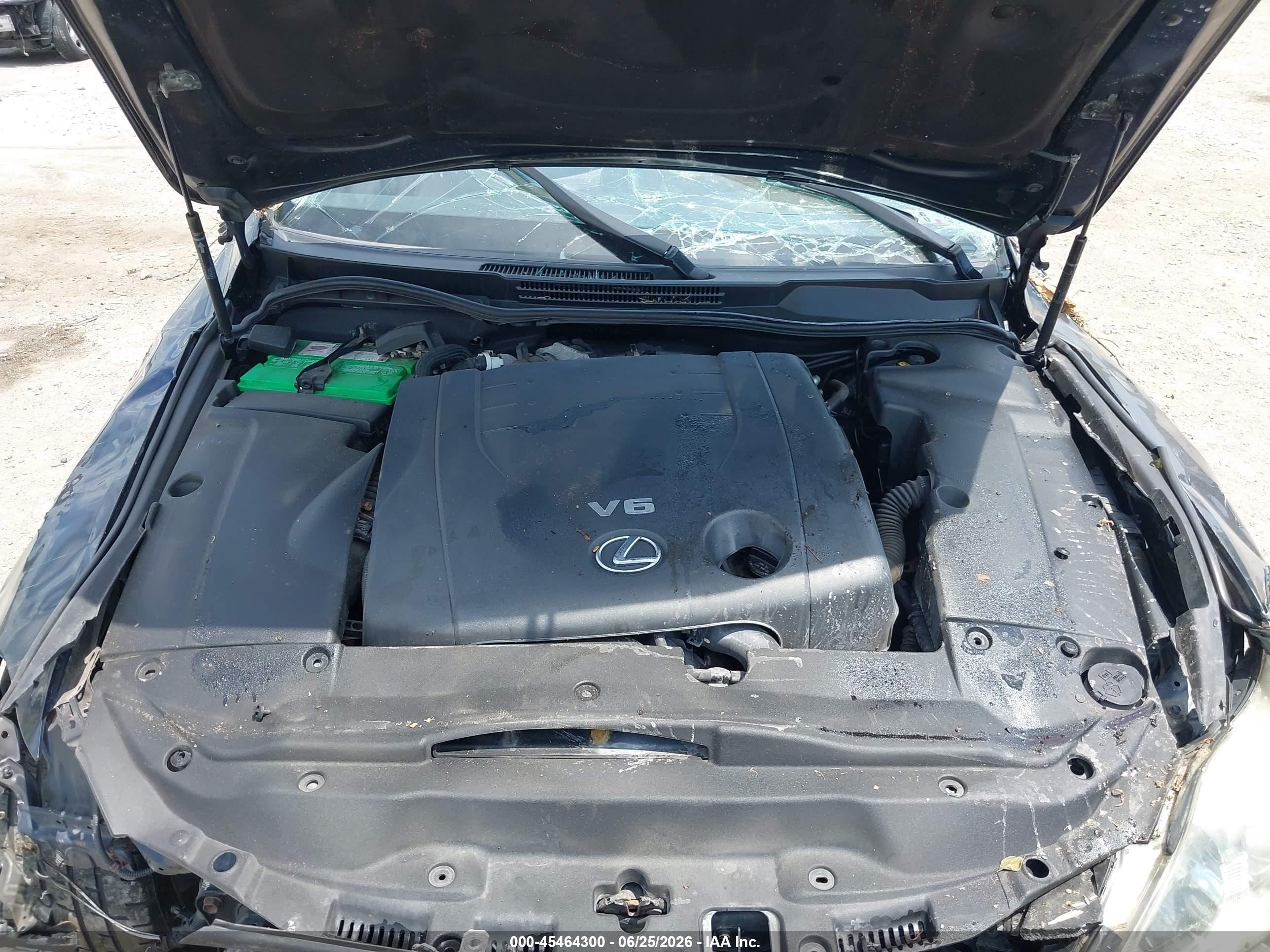 2008 Lexus Is 250   Black vin: JTHCK262185020041