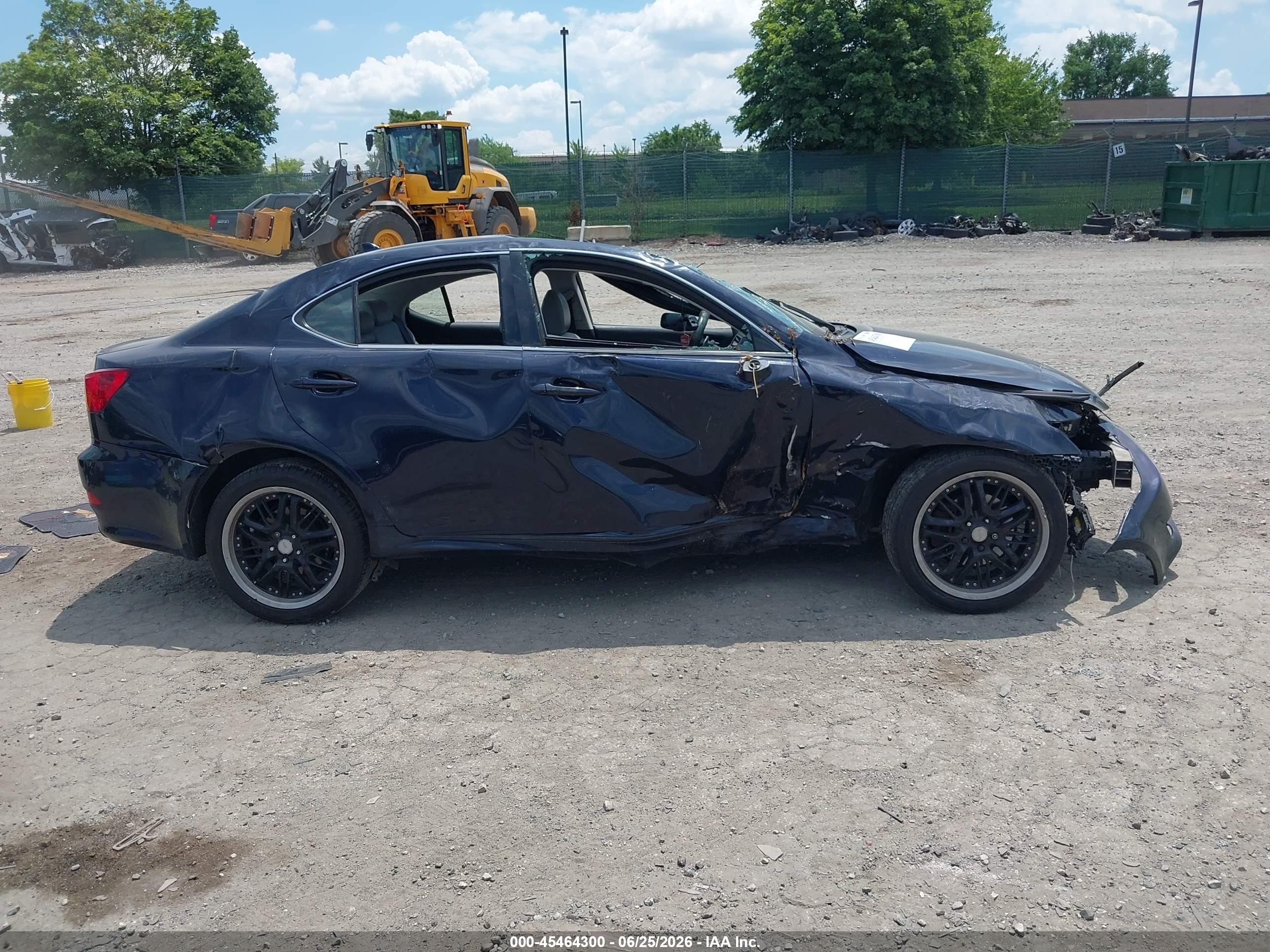 2008 Lexus Is 250   Black vin: JTHCK262185020041