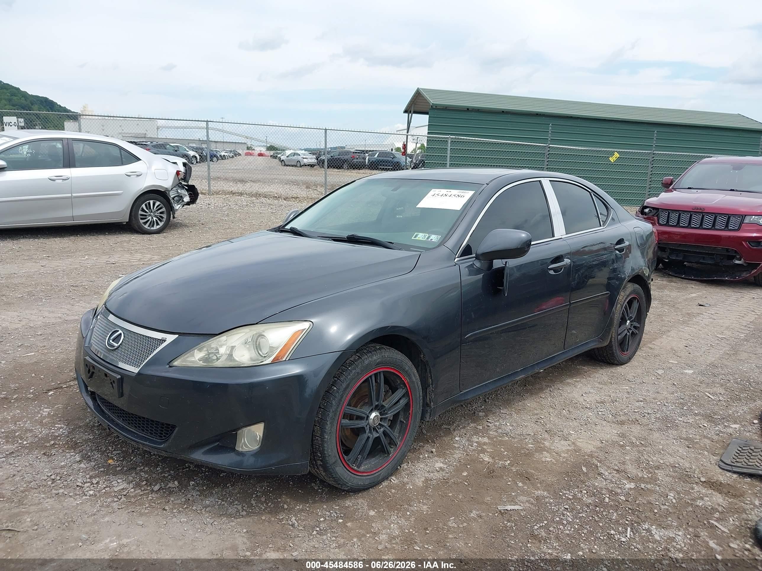 2008 Lexus Is 250   Gray vin: JTHCK262185022405