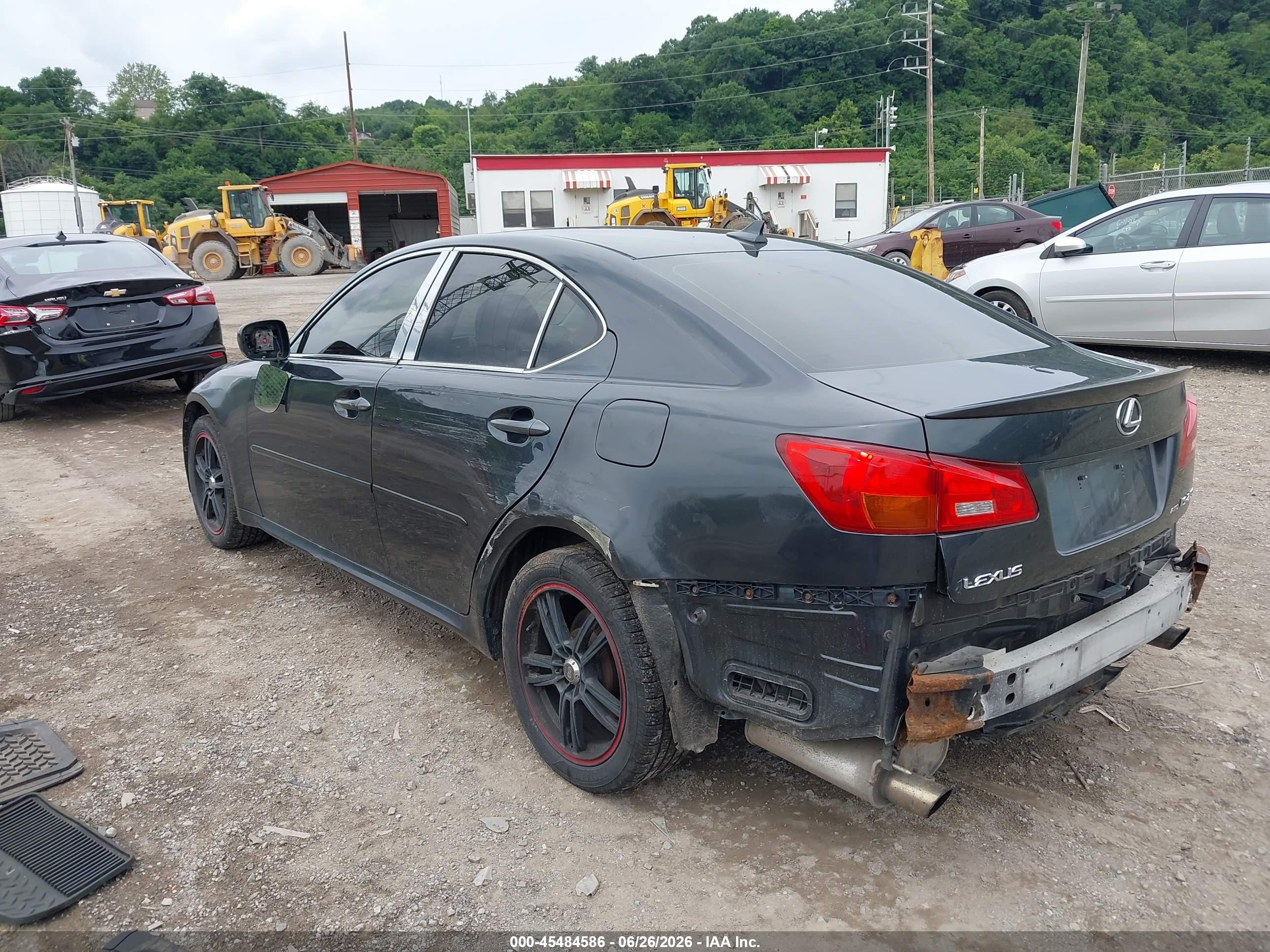 2008 Lexus Is 250   Gray vin: JTHCK262185022405