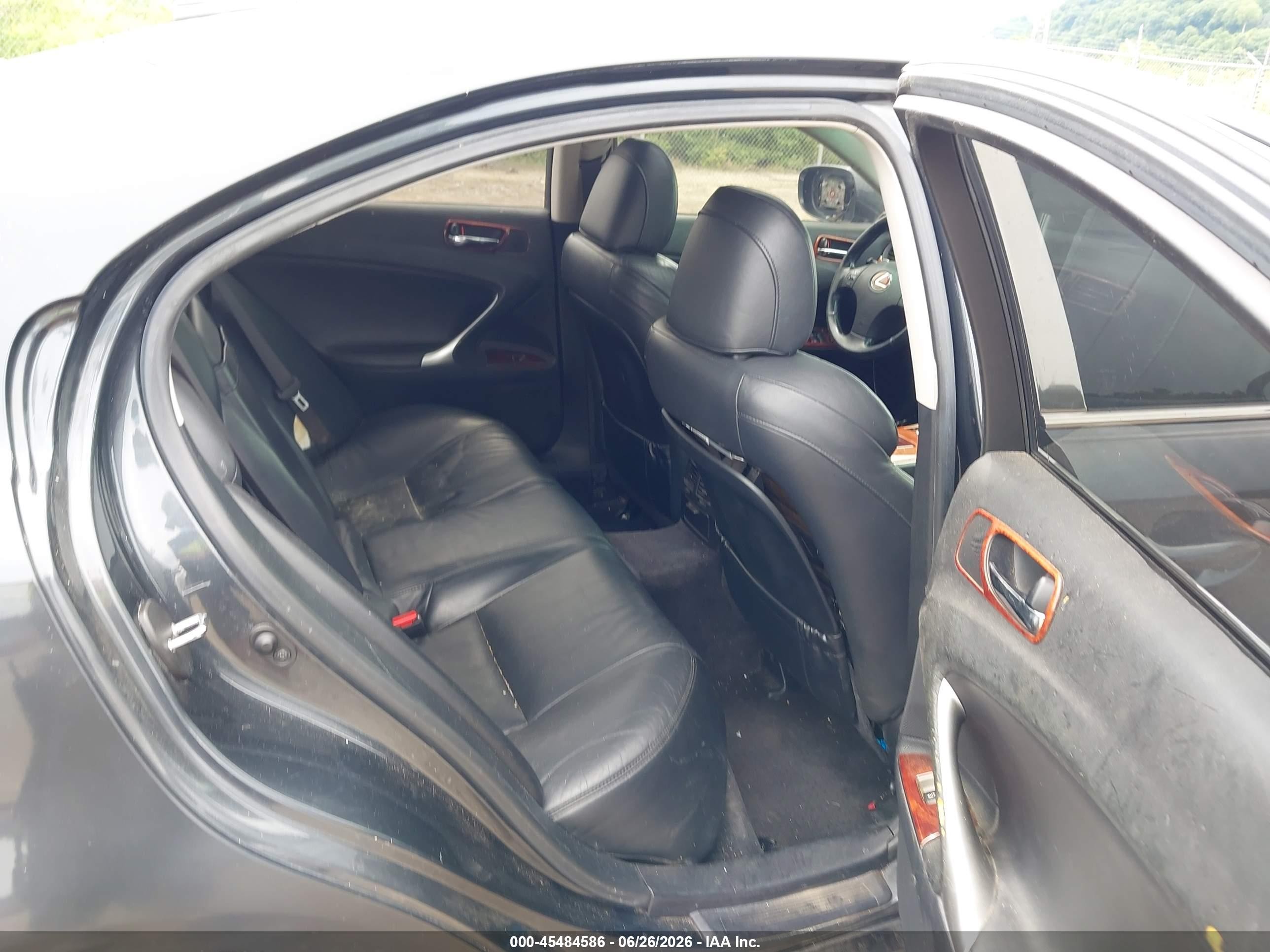 2008 Lexus Is 250   Gray vin: JTHCK262185022405