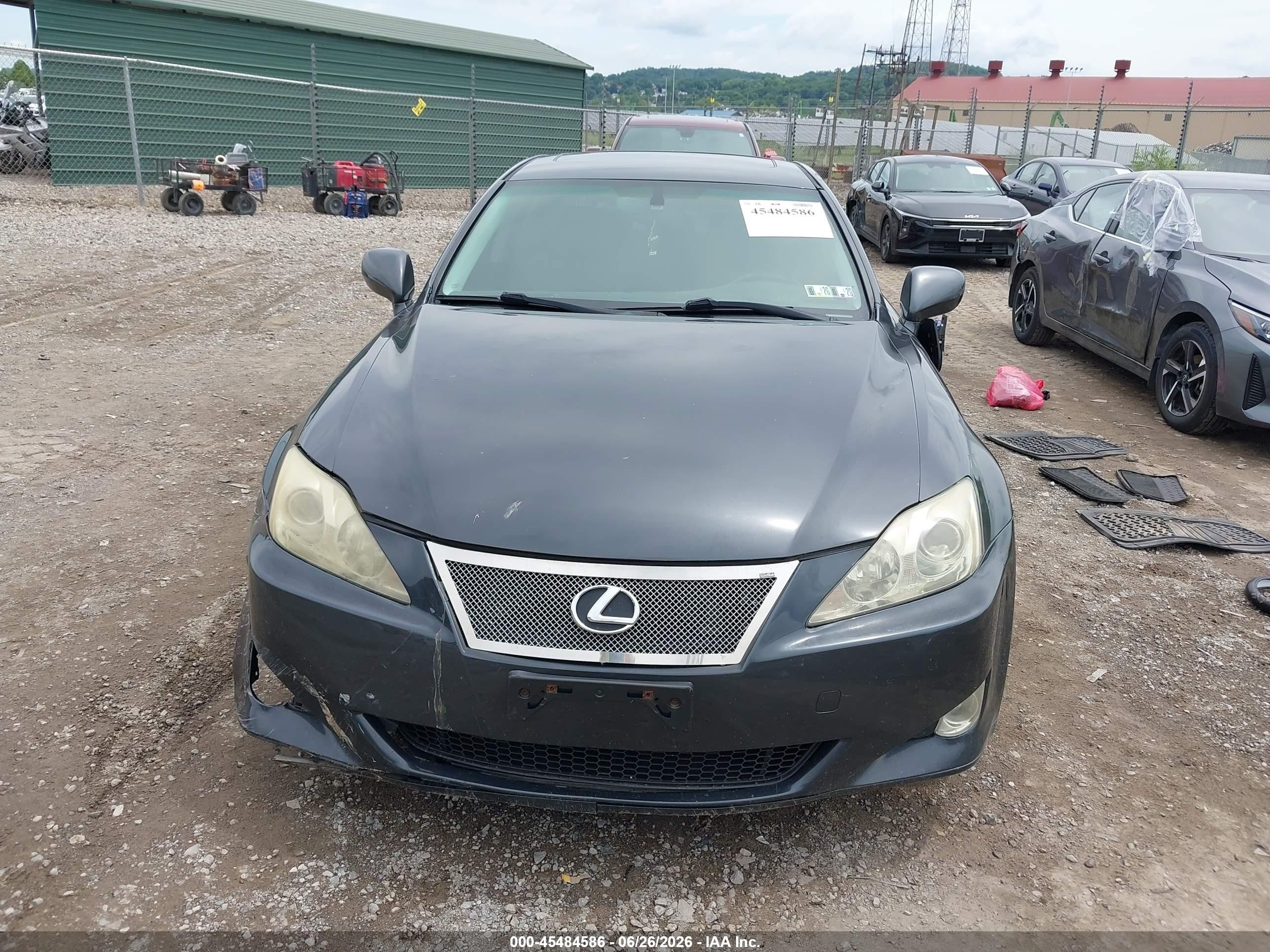 2008 Lexus Is 250   Gray vin: JTHCK262185022405