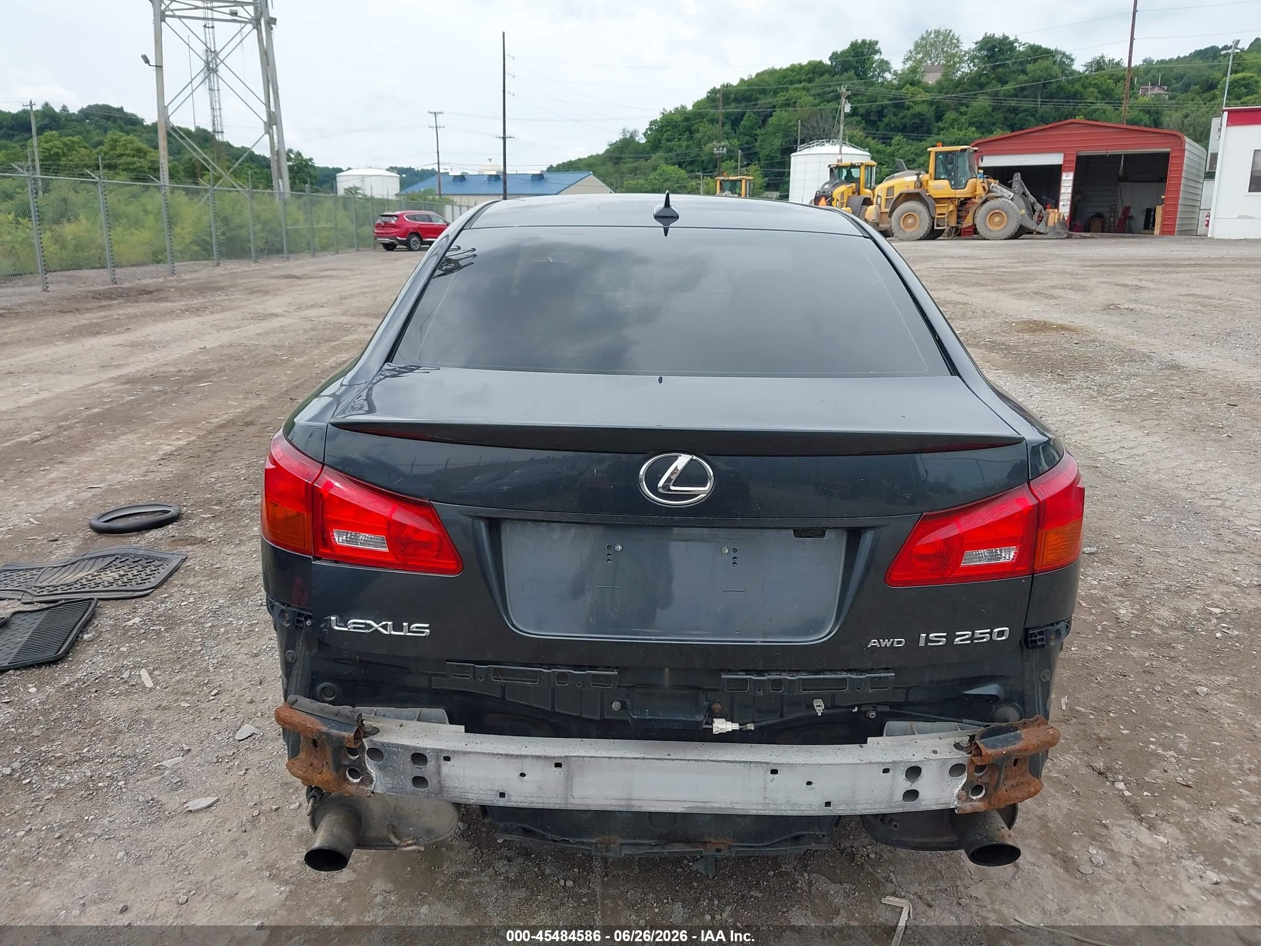 2008 Lexus Is 250   Gray vin: JTHCK262185022405