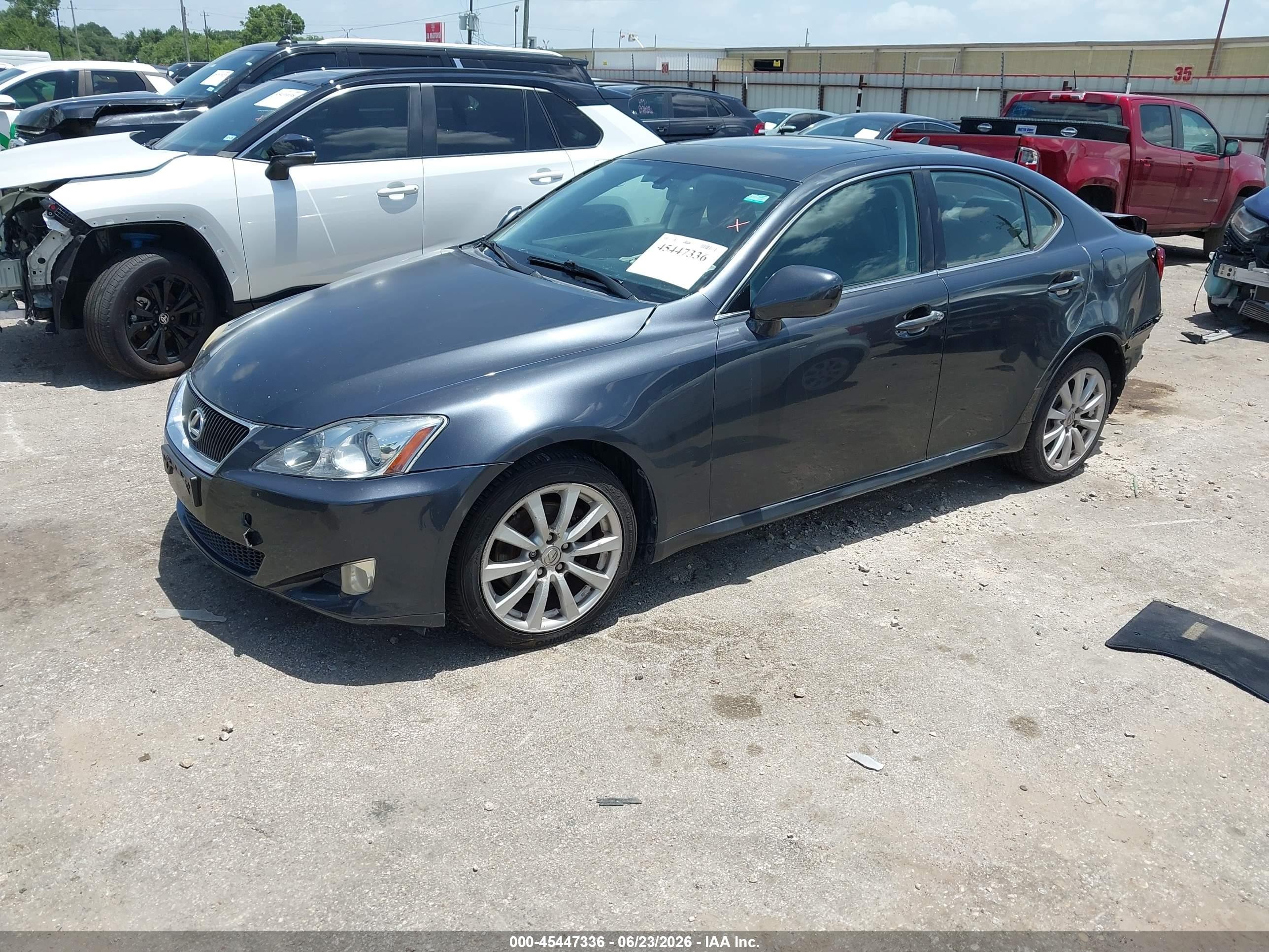 2008 Lexus Is 250   Серый vin: JTHCK262185027362