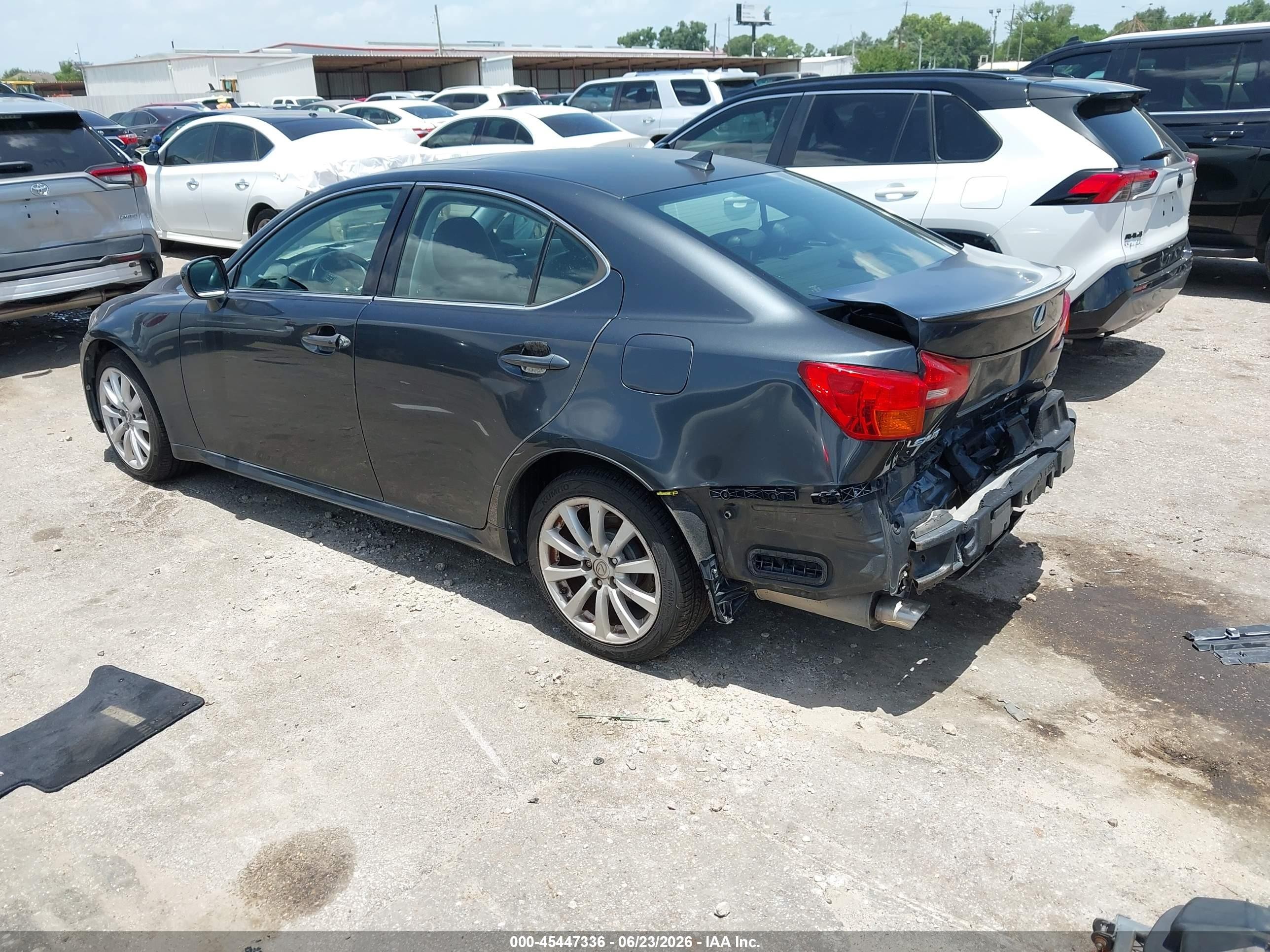 2008 Lexus Is 250   Серый vin: JTHCK262185027362