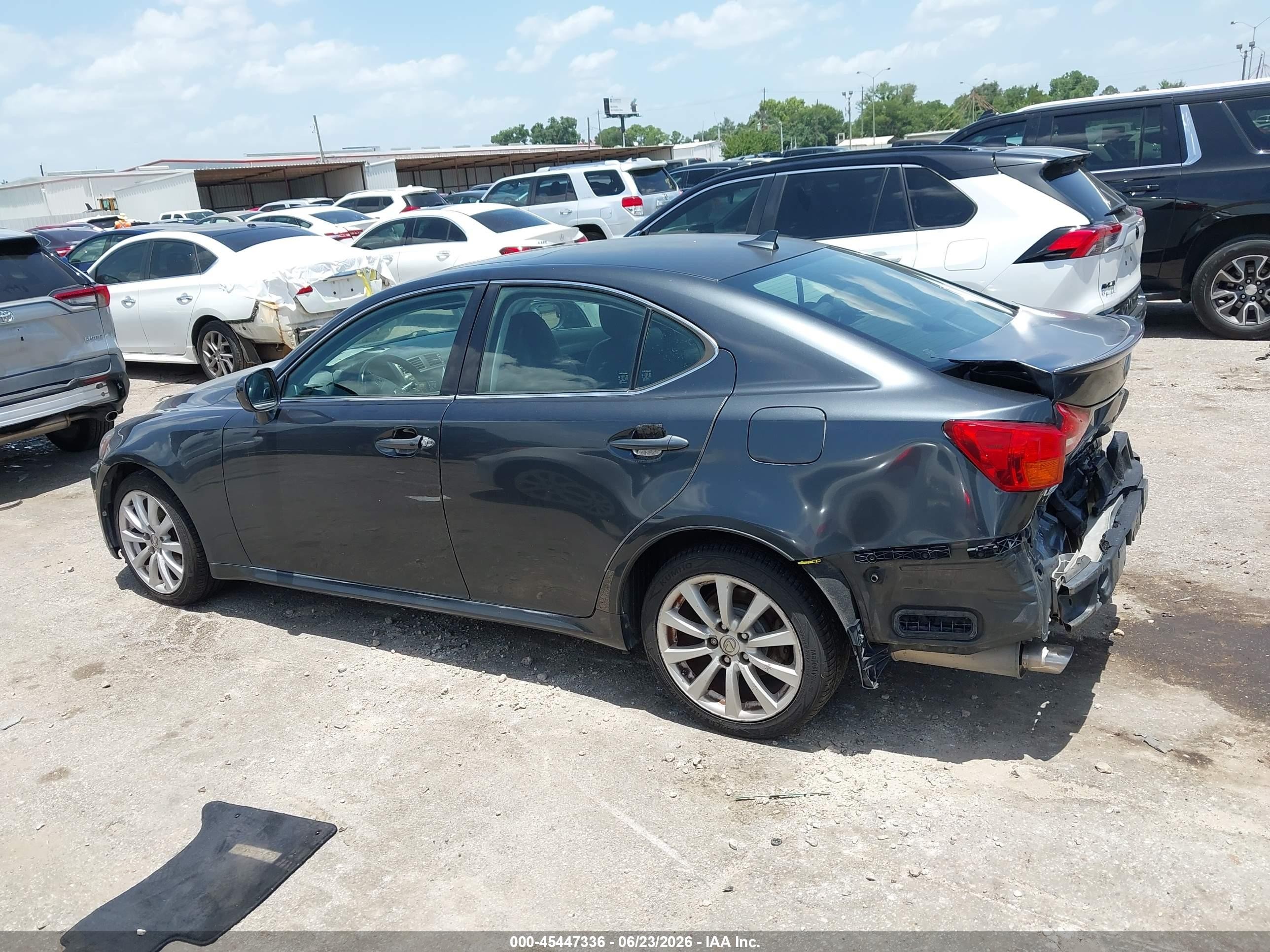 2008 Lexus Is 250   Серый vin: JTHCK262185027362