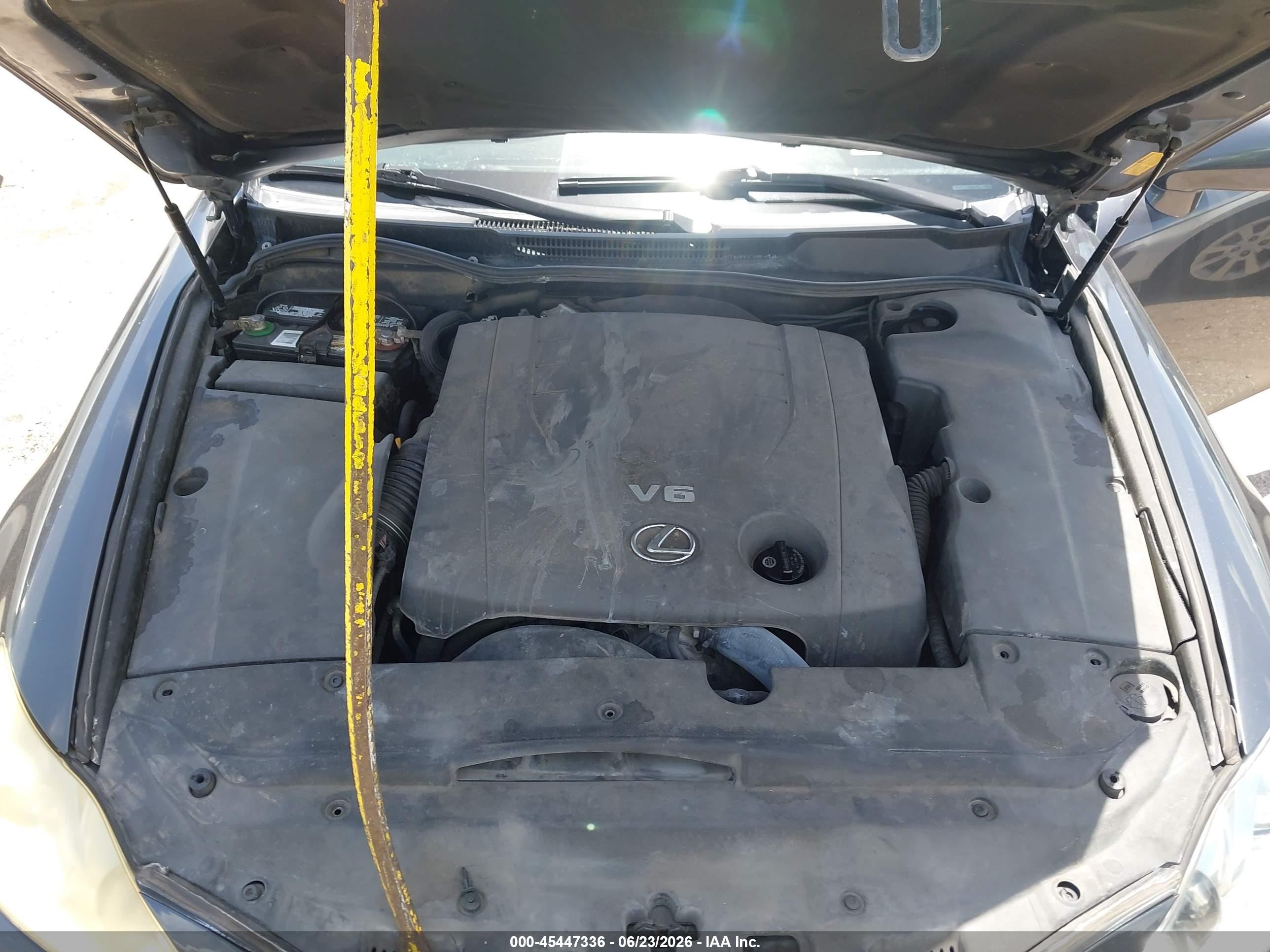 2008 Lexus Is 250   Серый vin: JTHCK262185027362