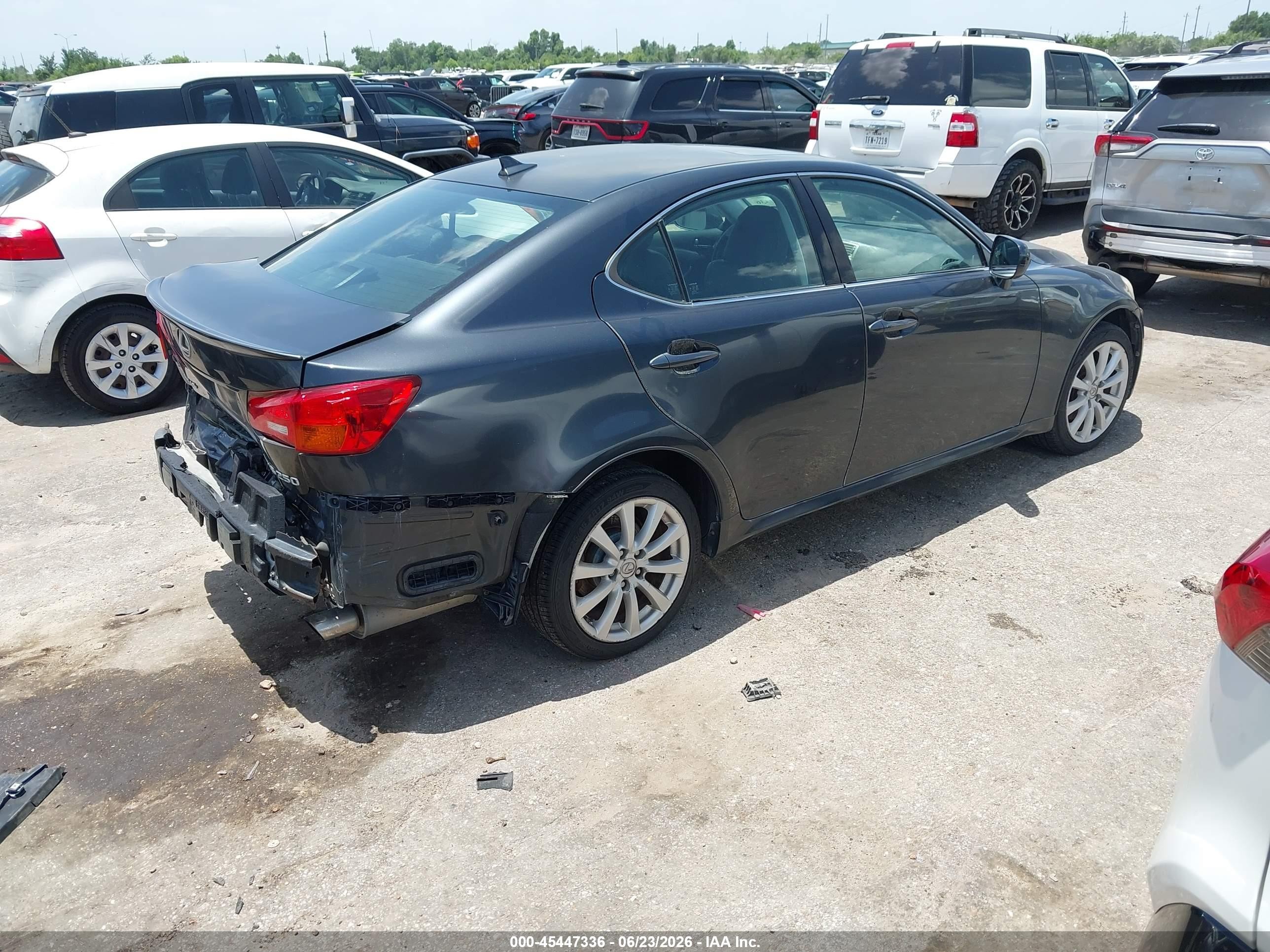 2008 Lexus Is 250   Серый vin: JTHCK262185027362
