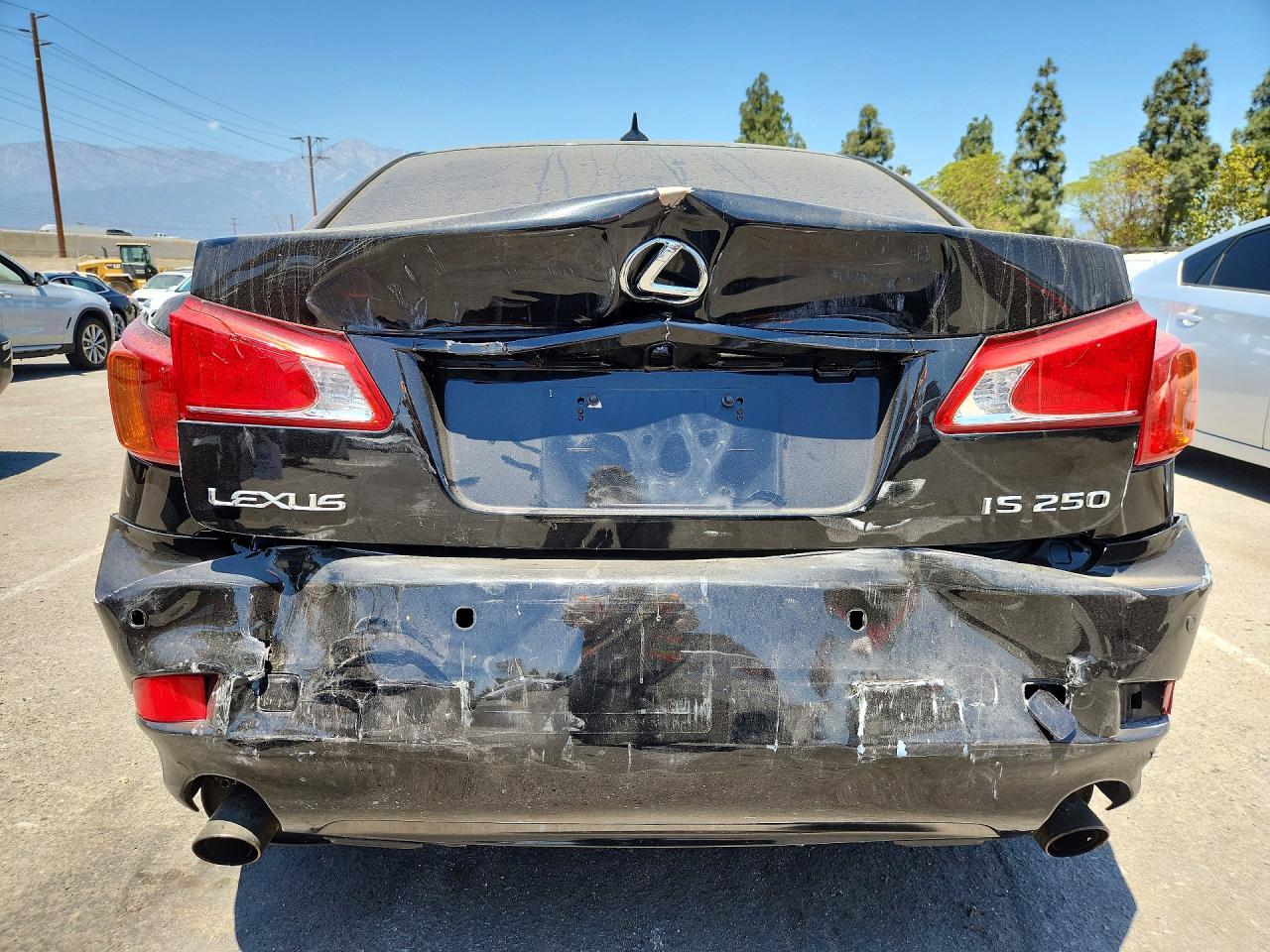 2009 Lexus Is 250 Black vin: JTHCK262192029440