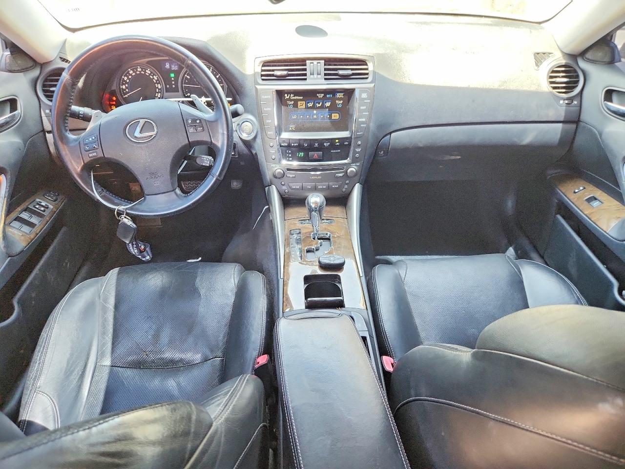 2009 Lexus Is 250 Black vin: JTHCK262192029440