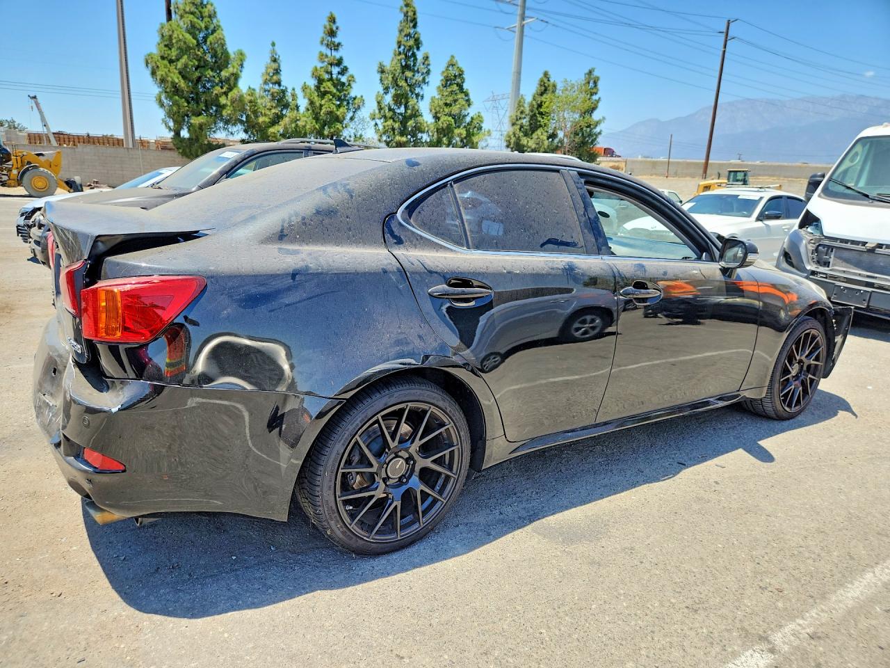 2009 Lexus Is 250 Black vin: JTHCK262192029440