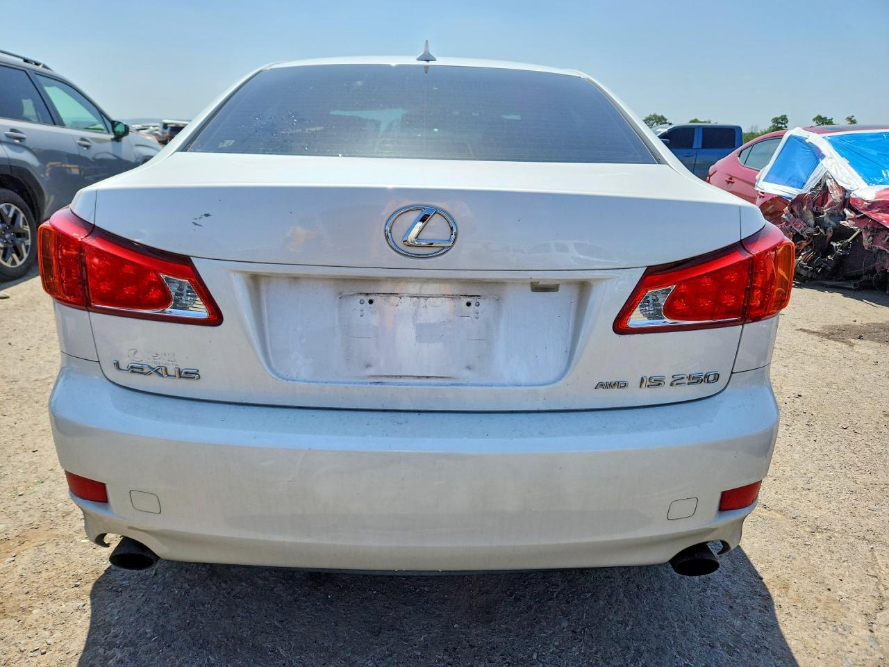 2009 Lexus Is 250 White vin: JTHCK262192031799