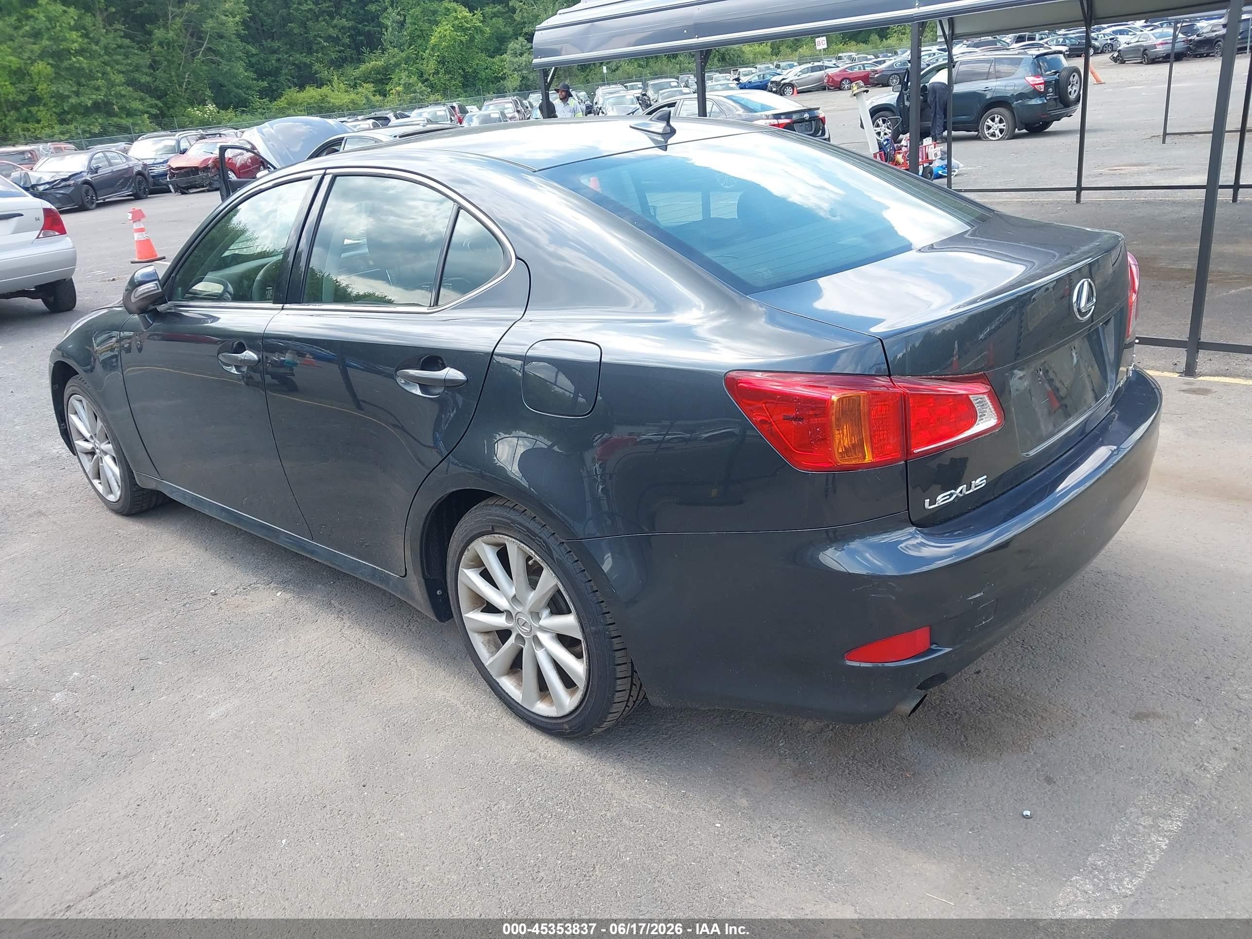 2009 Lexus Is 250 Gray vin: JTHCK262195032210