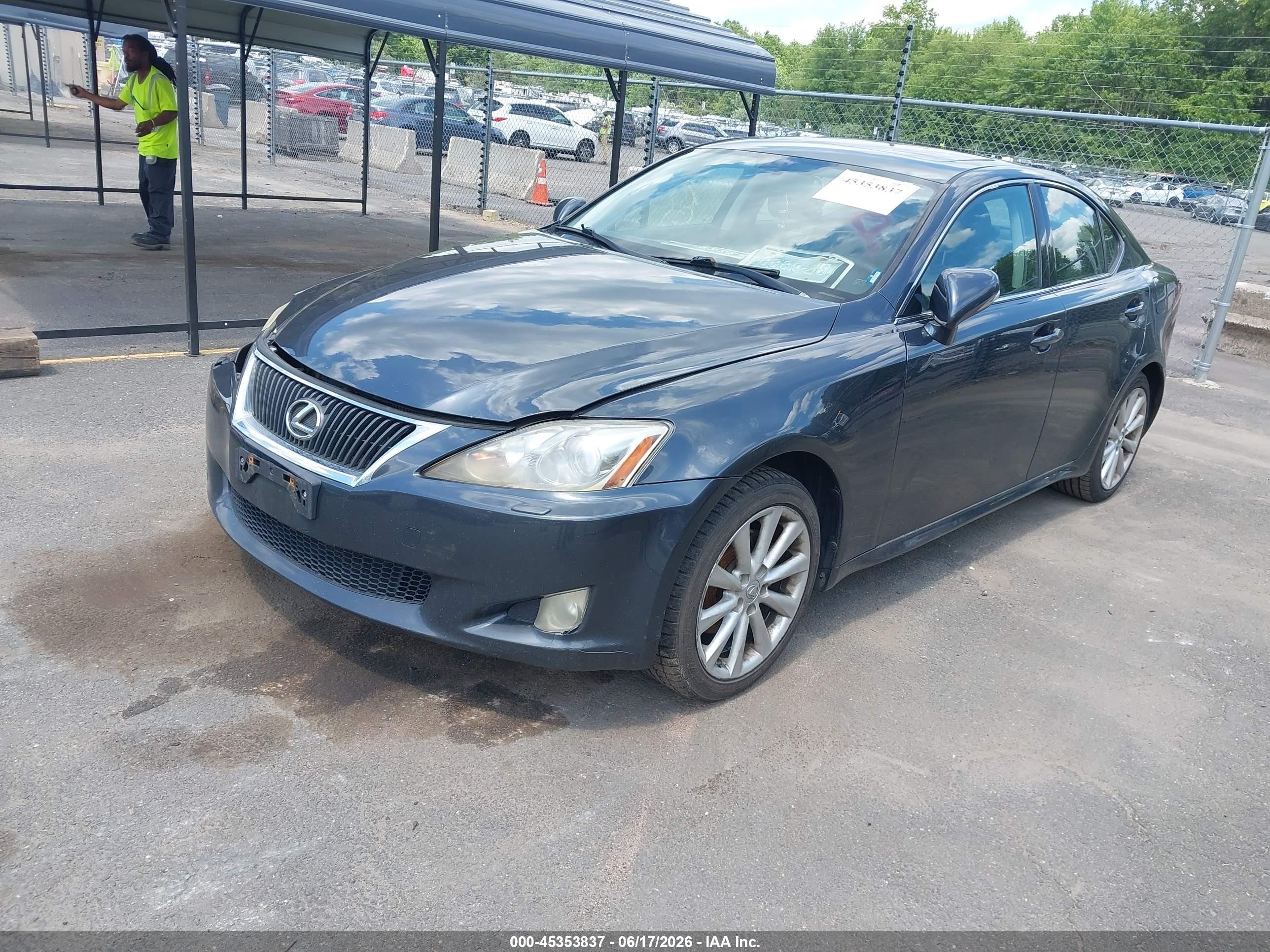 2009 Lexus Is 250 Gray vin: JTHCK262195032210