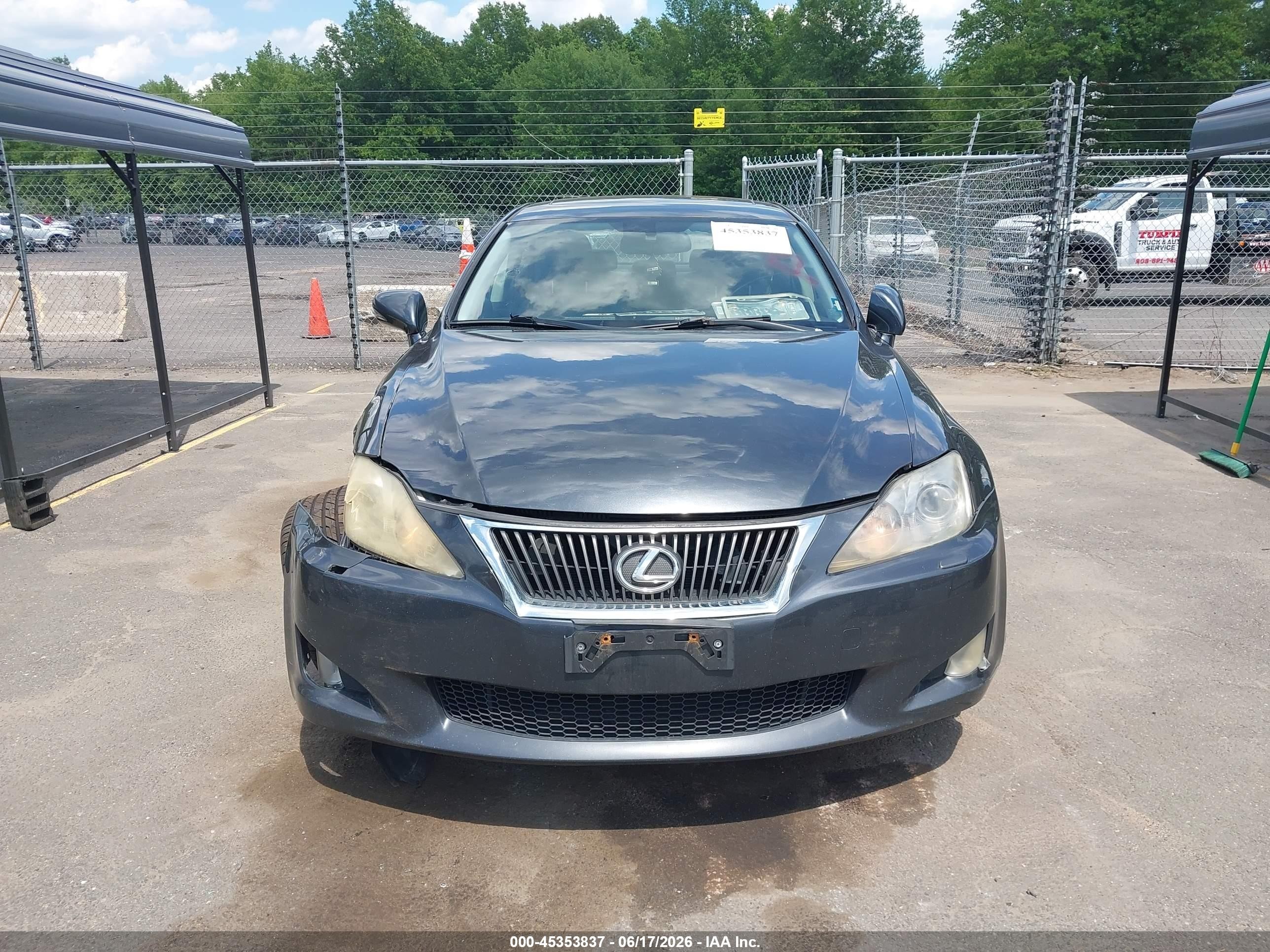 2009 Lexus Is 250 Gray vin: JTHCK262195032210
