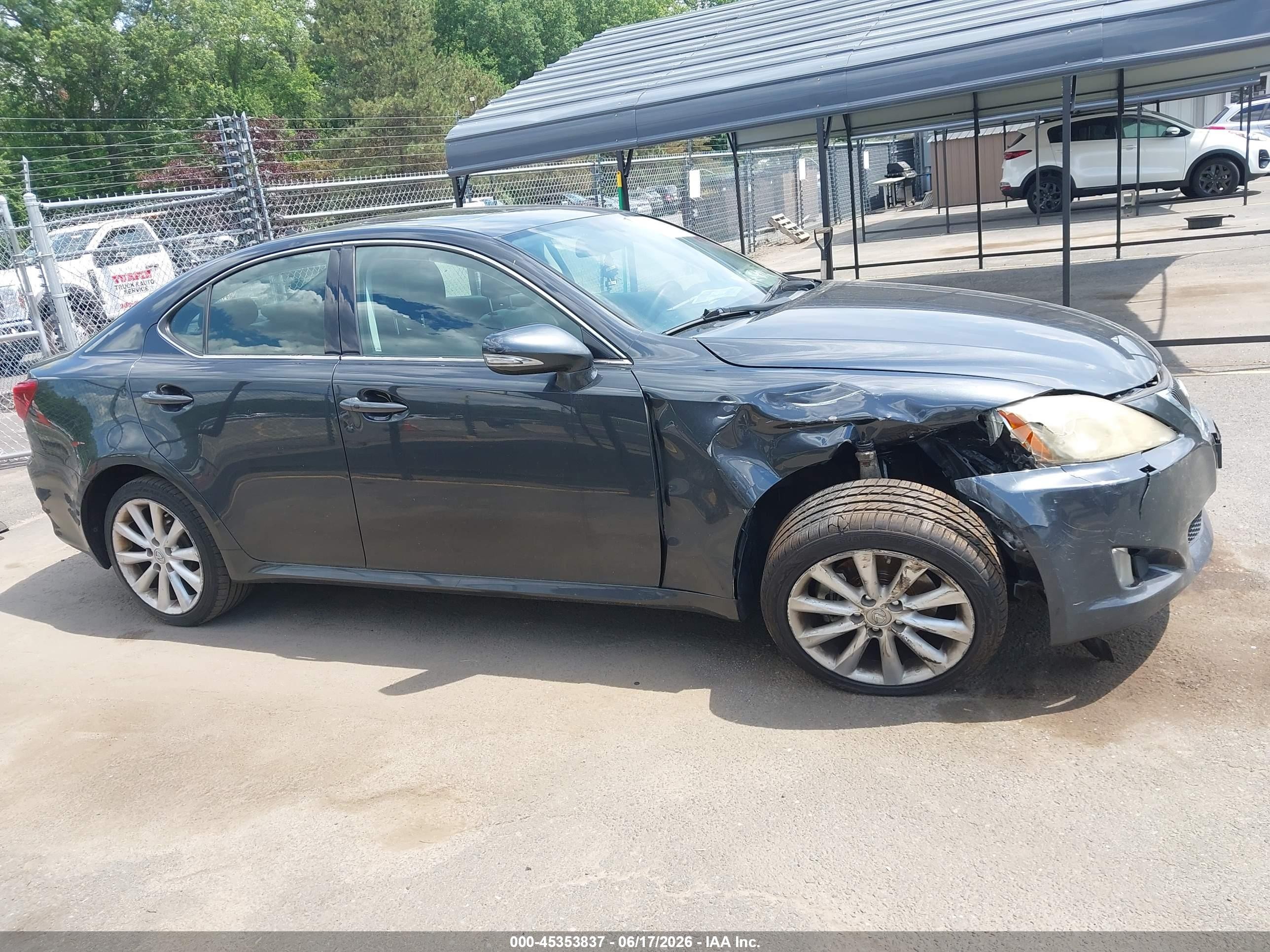 2009 Lexus Is 250 Gray vin: JTHCK262195032210