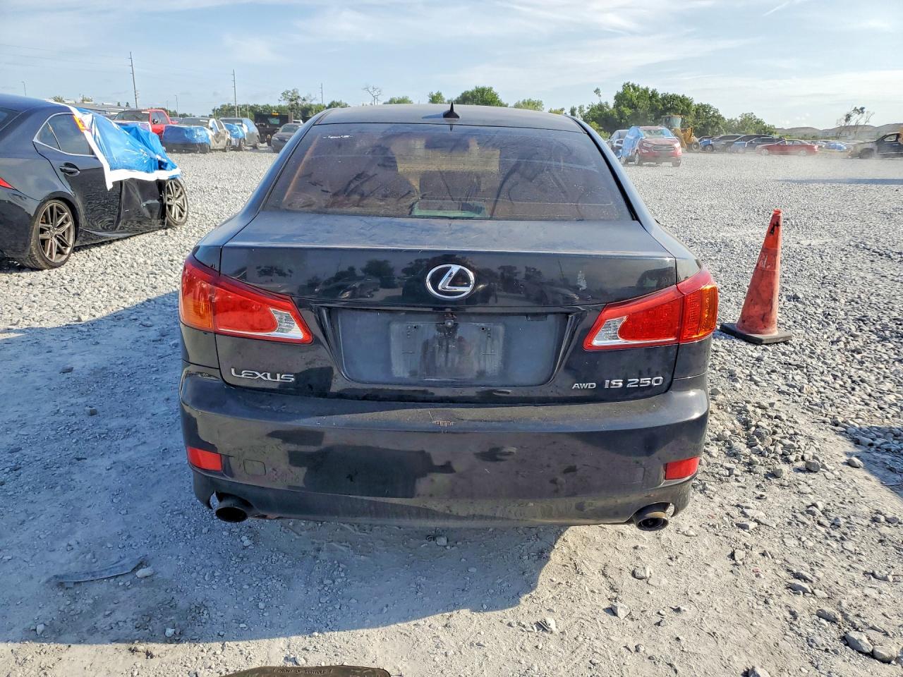 2009 Lexus Is 250 Black vin: JTHCK262195034877