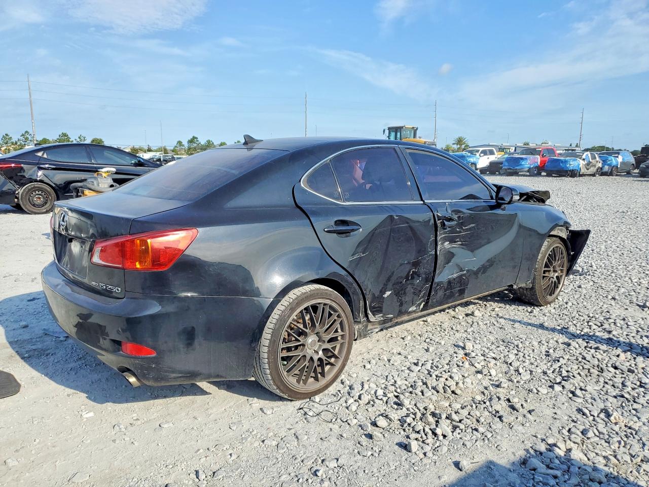 2009 Lexus Is 250 Black vin: JTHCK262195034877