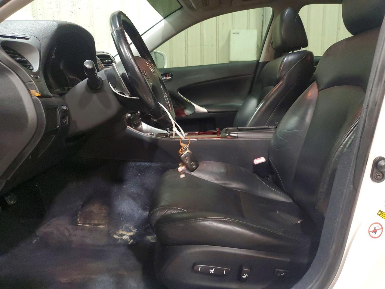 2006 Lexus Is 250 White vin: JTHCK262262005336